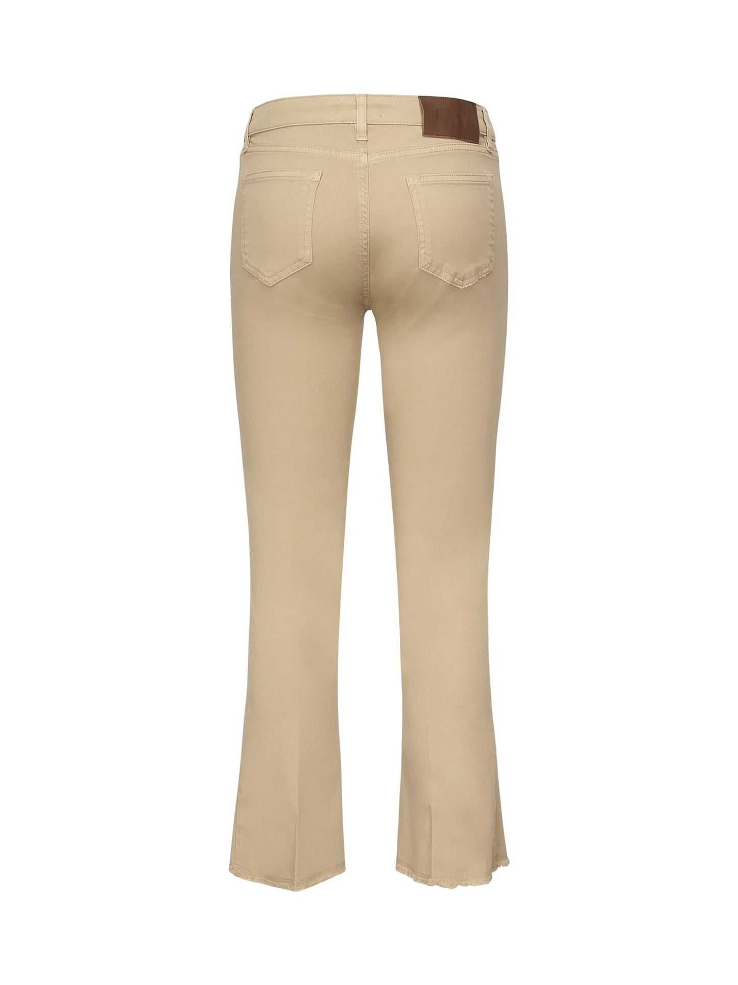Jeans cropped in cotone