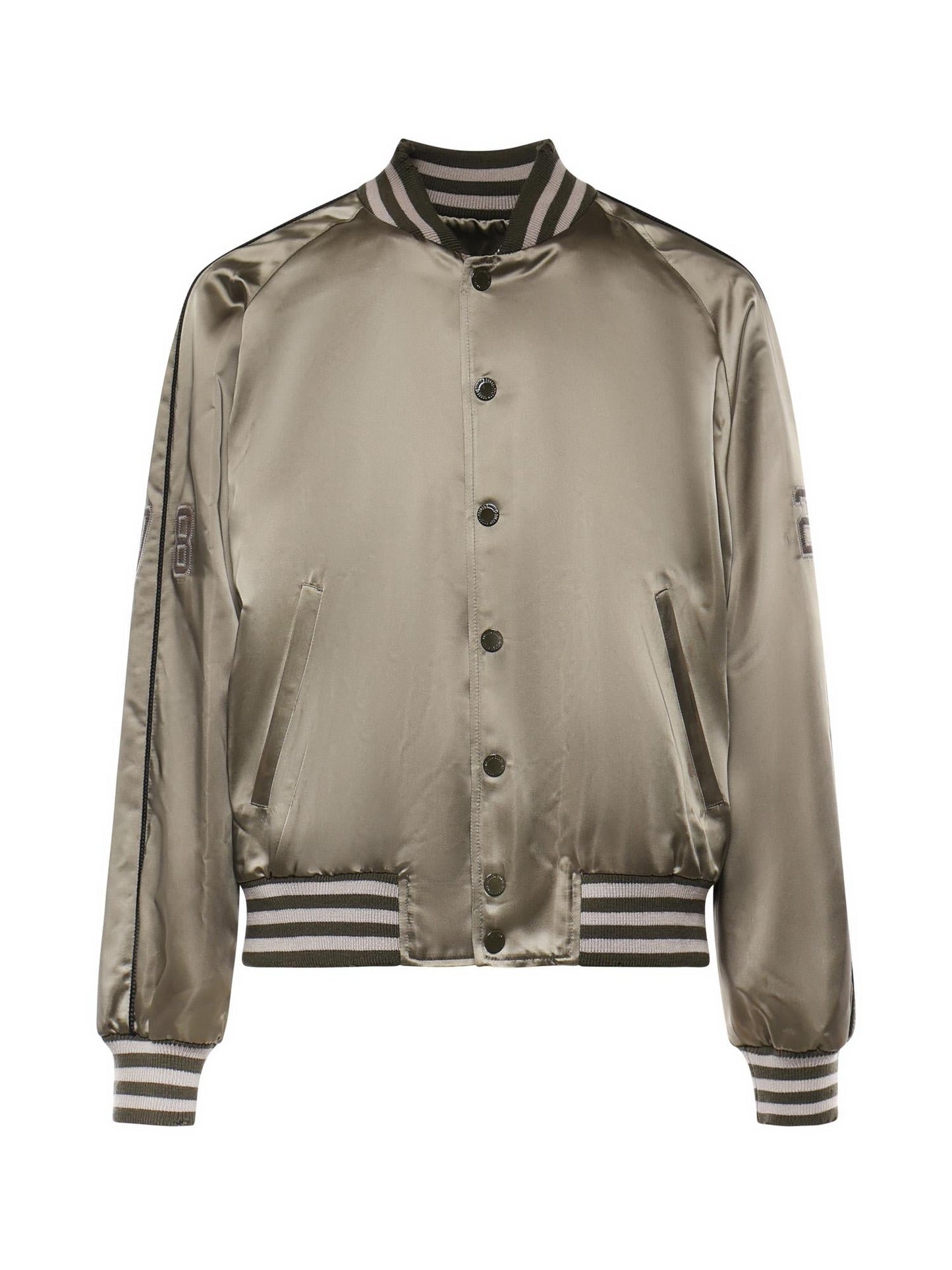 Bomber in satin