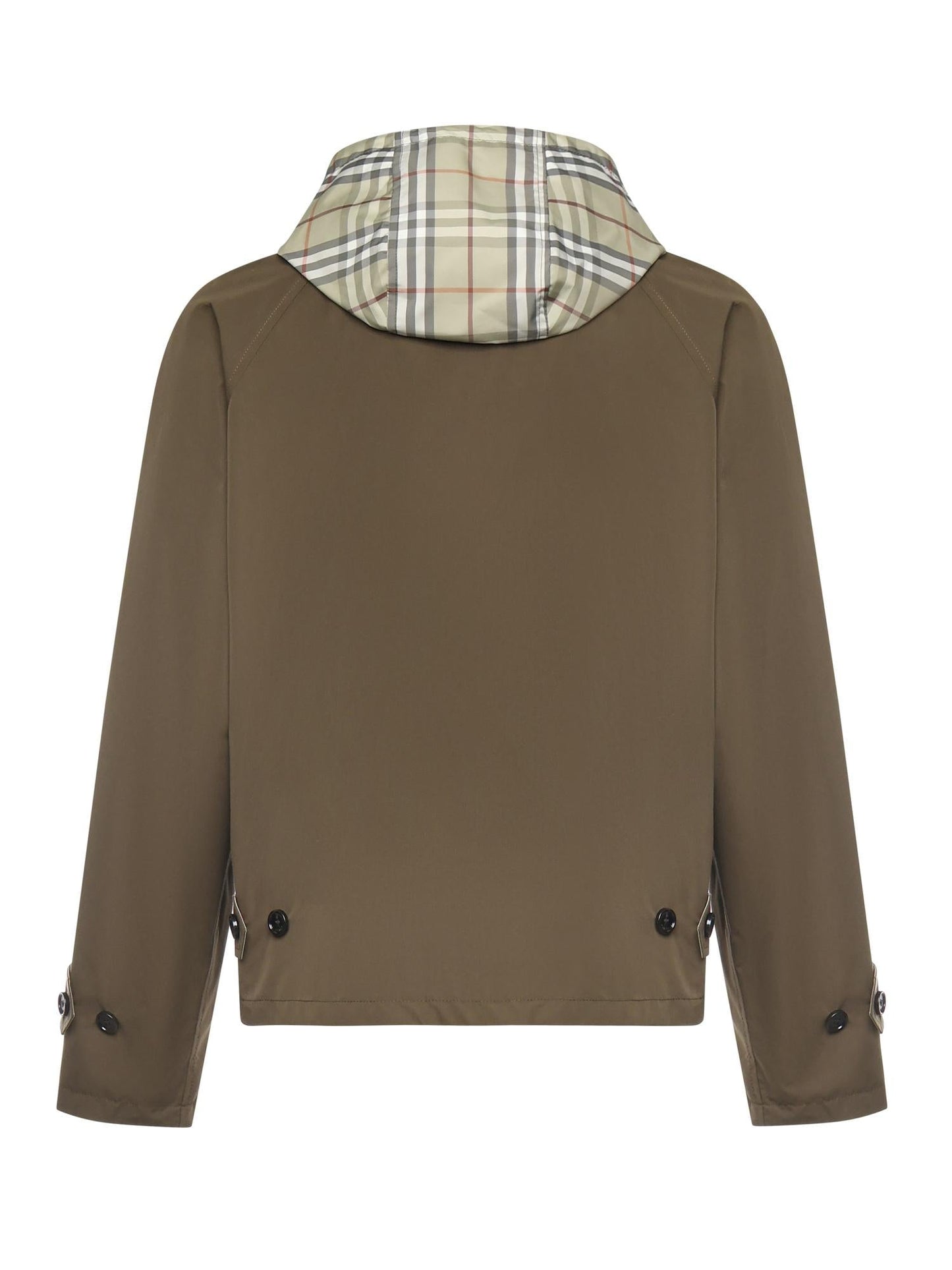 Giacca reversibile in cotone Check