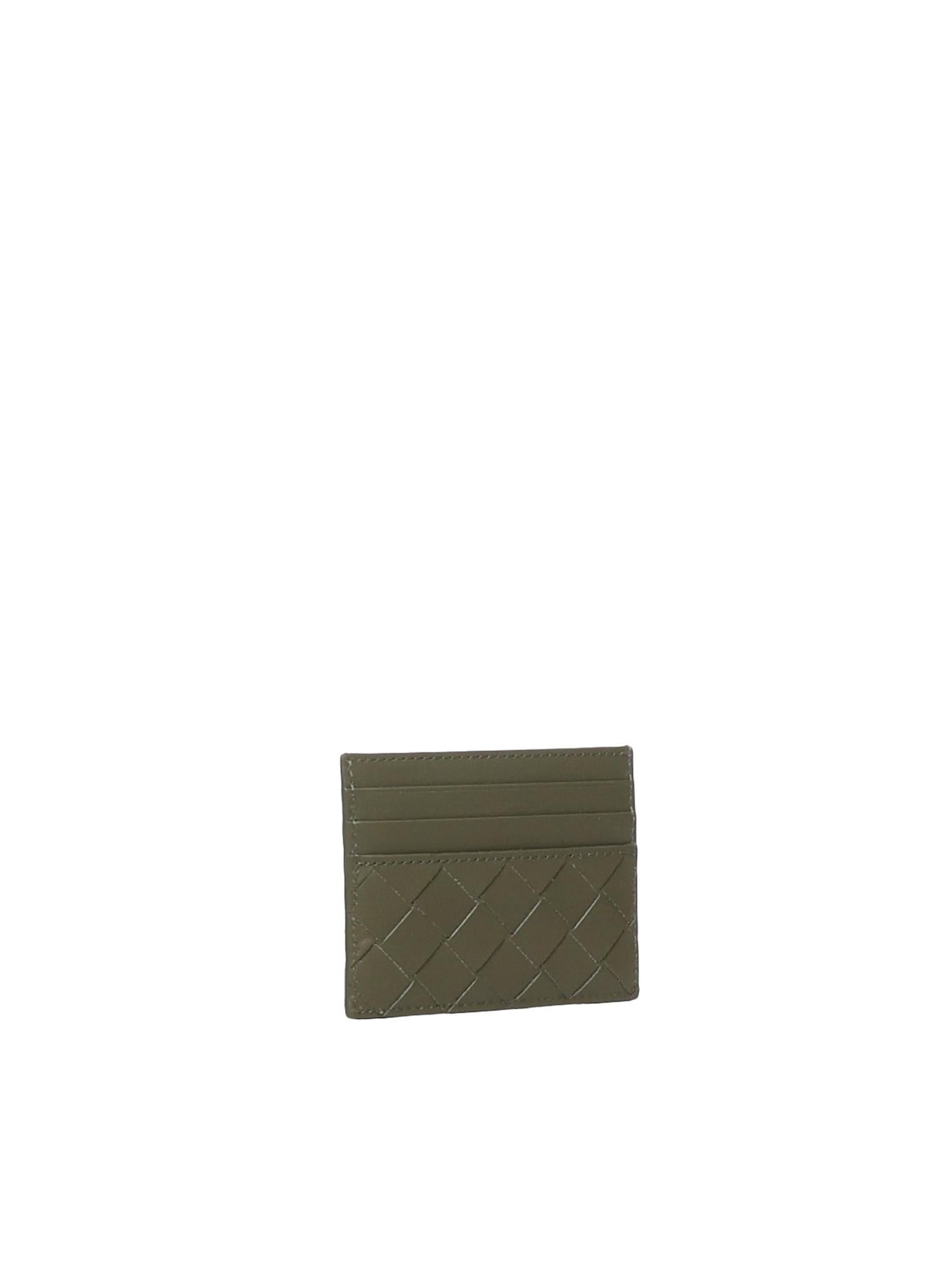 Porta carte di credito Intrecciato