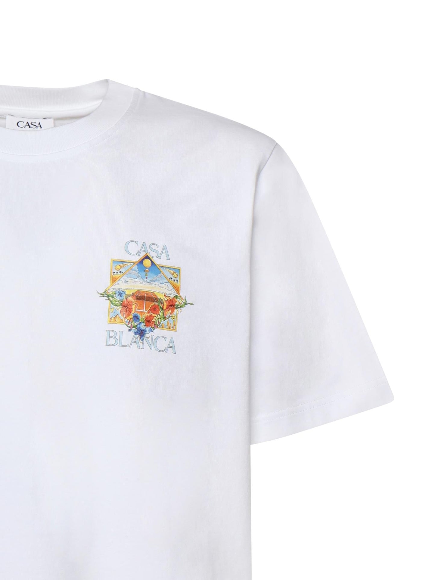 T-shirt in cotone con logo