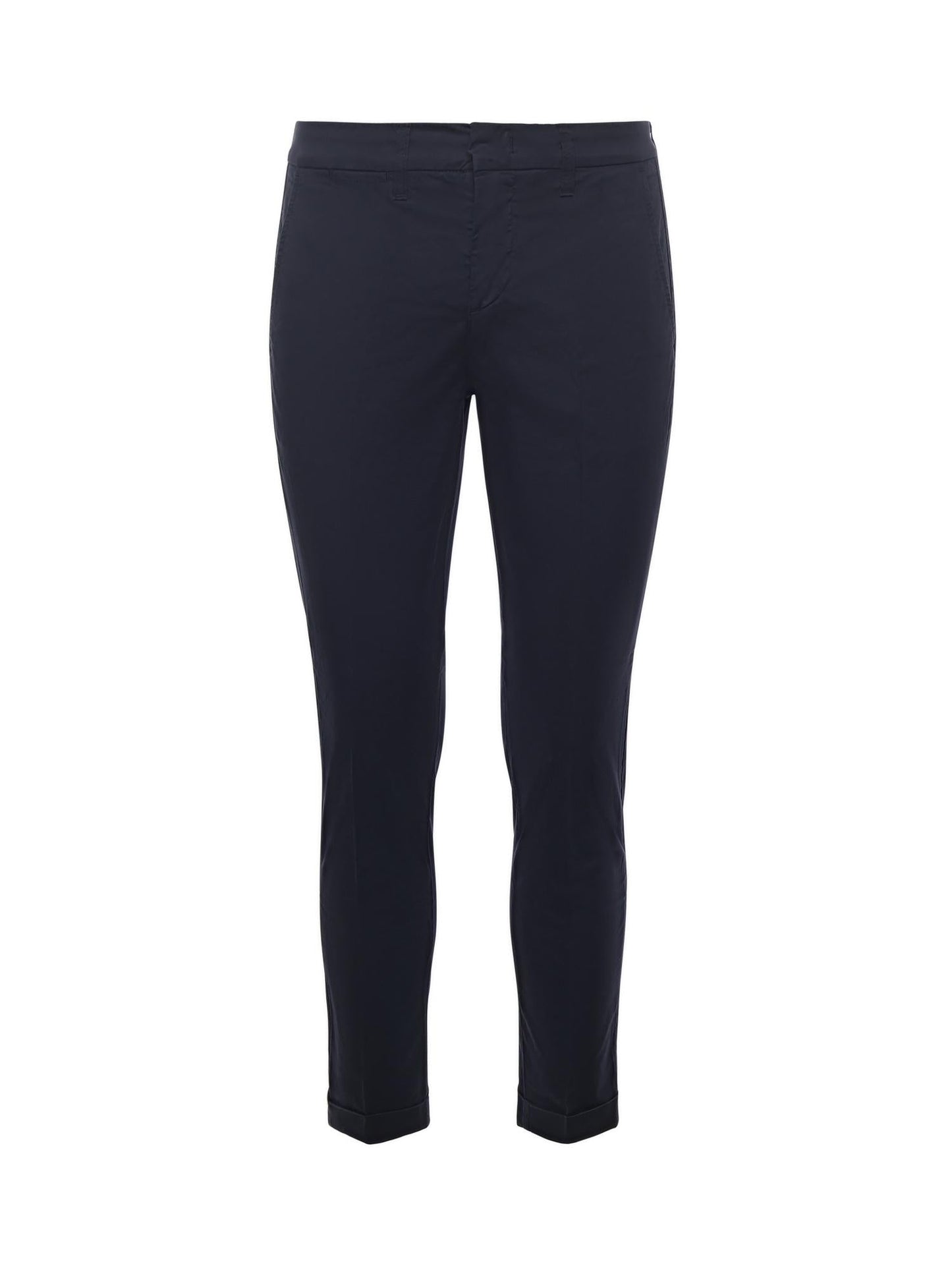 Pantalone Capri in gabardine di cotone