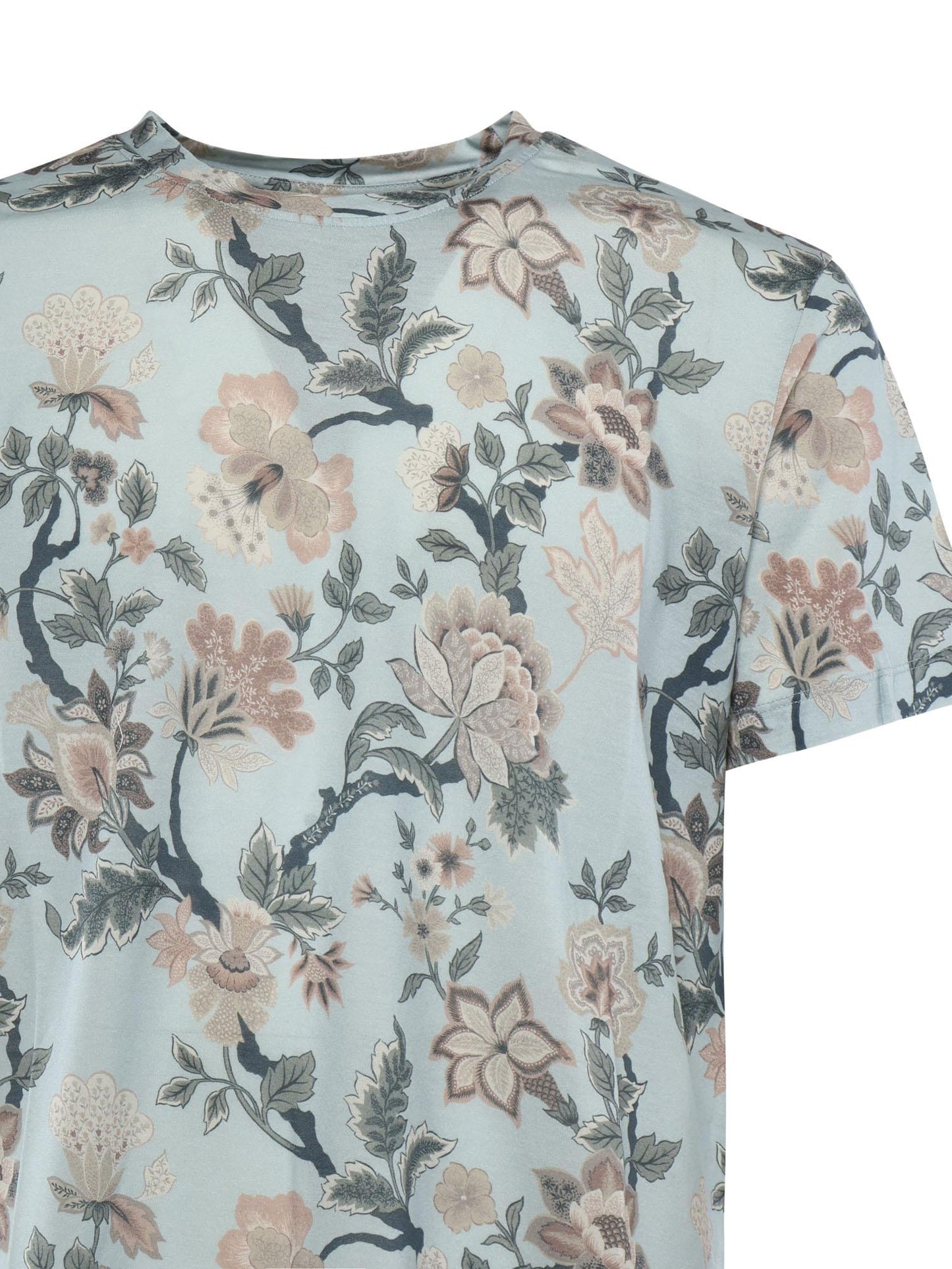 T-shirt con stampa floreale