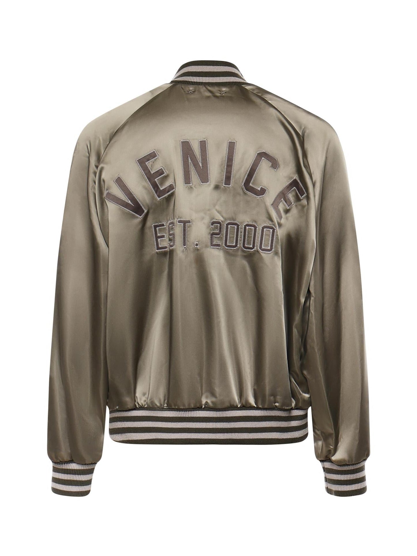 Bomber in satin