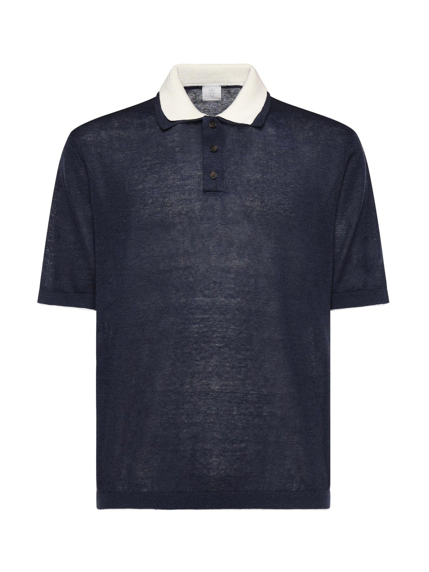 Polo in misto lino