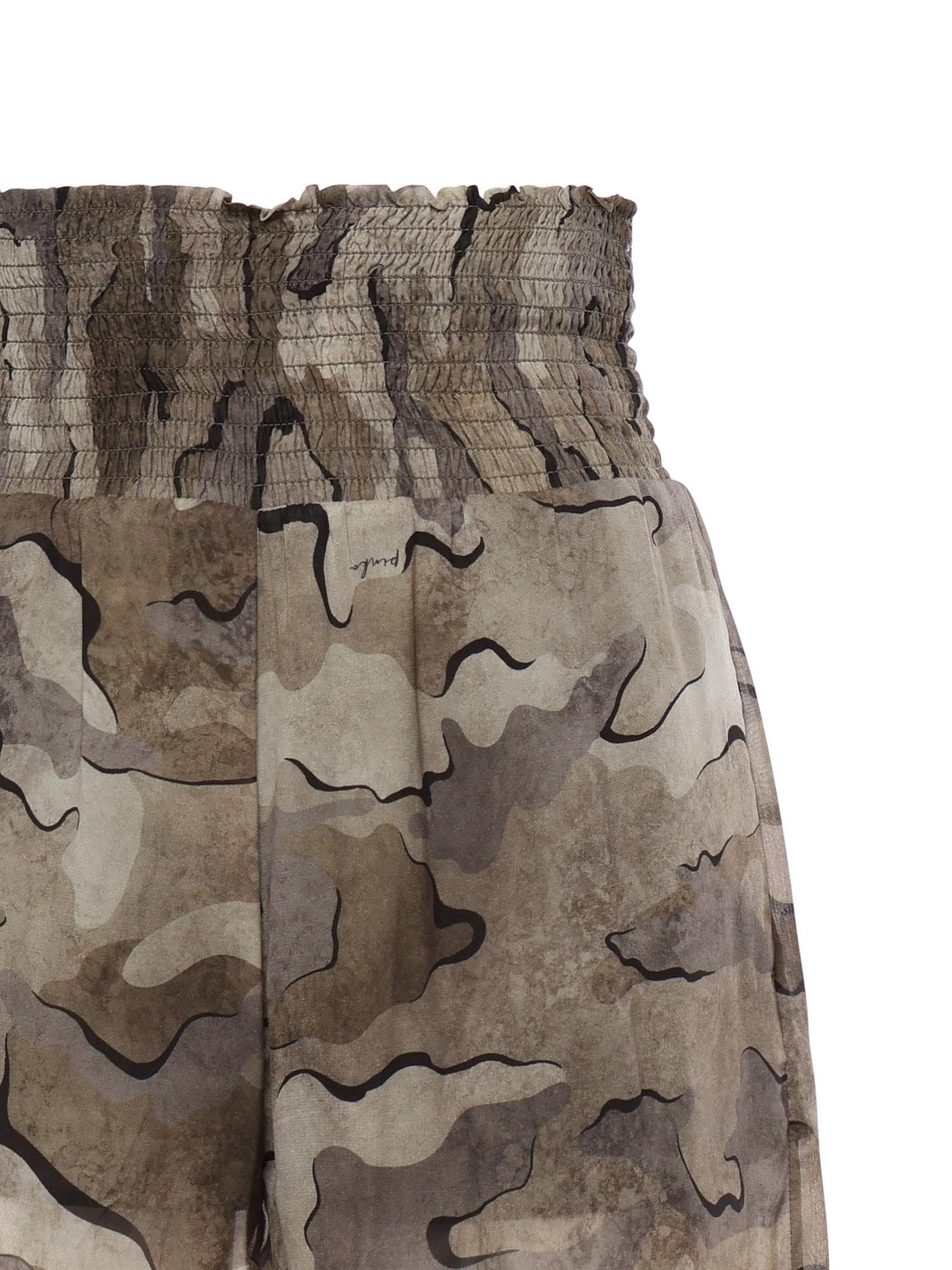 Pantaloni balloon camouflage