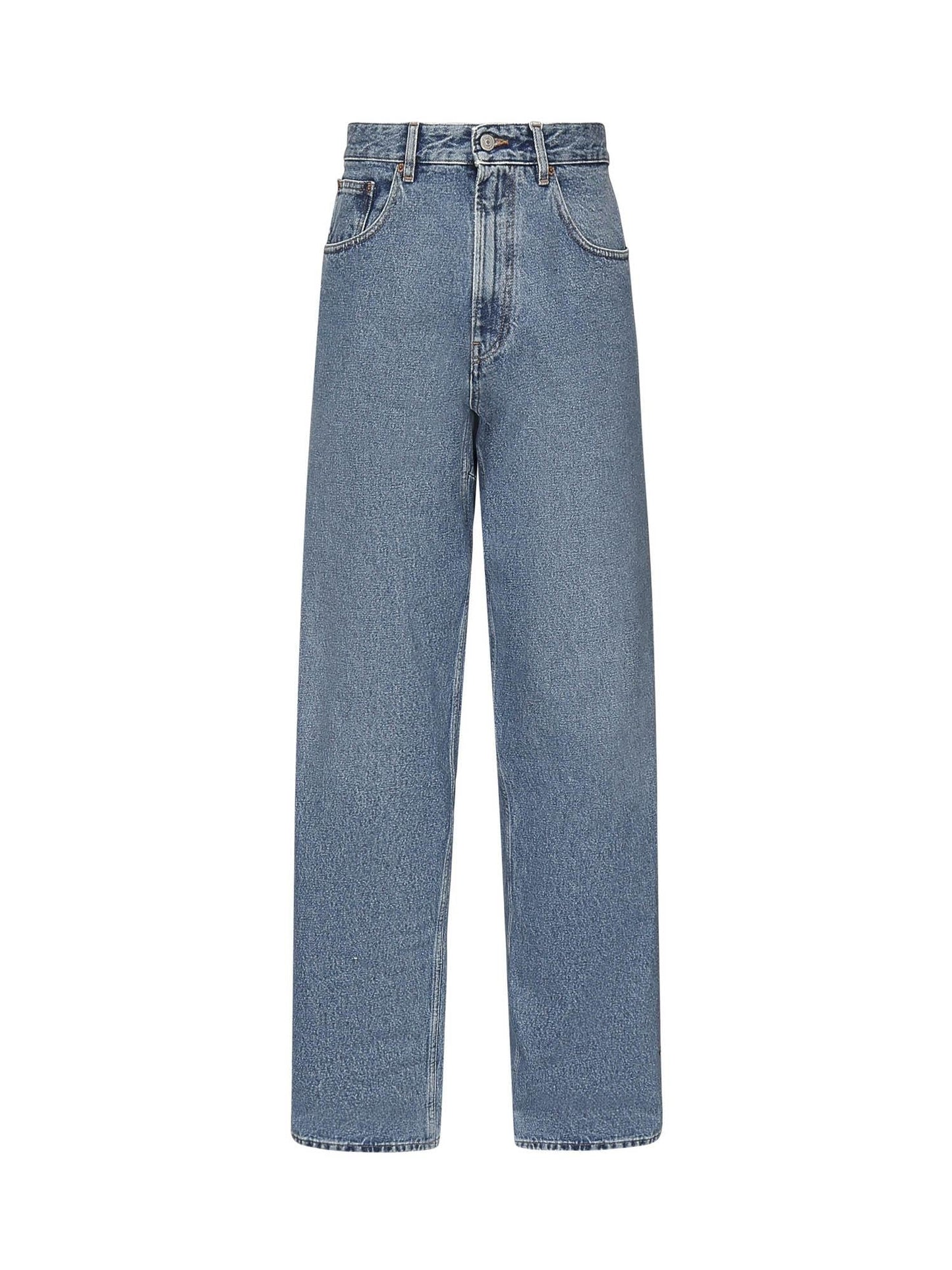 Jeans a gamba larga
