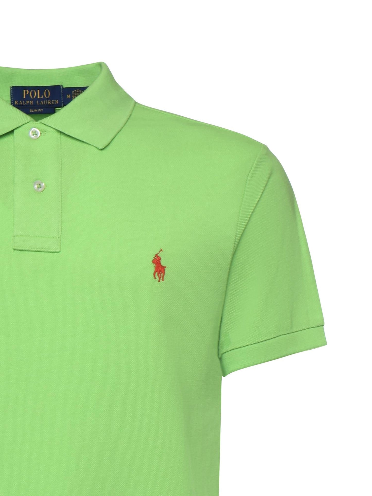 Polo in cotone con logo