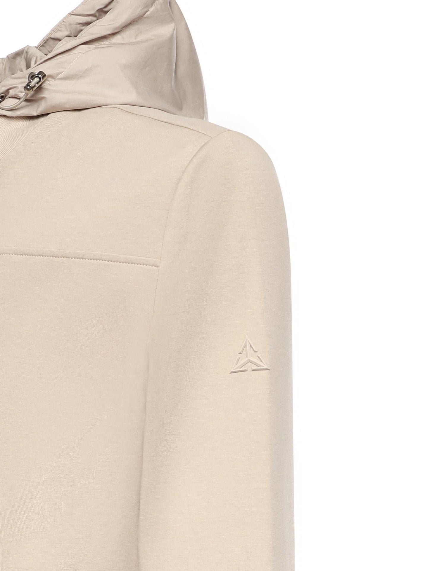 Giubbotto in misto cotone con logo