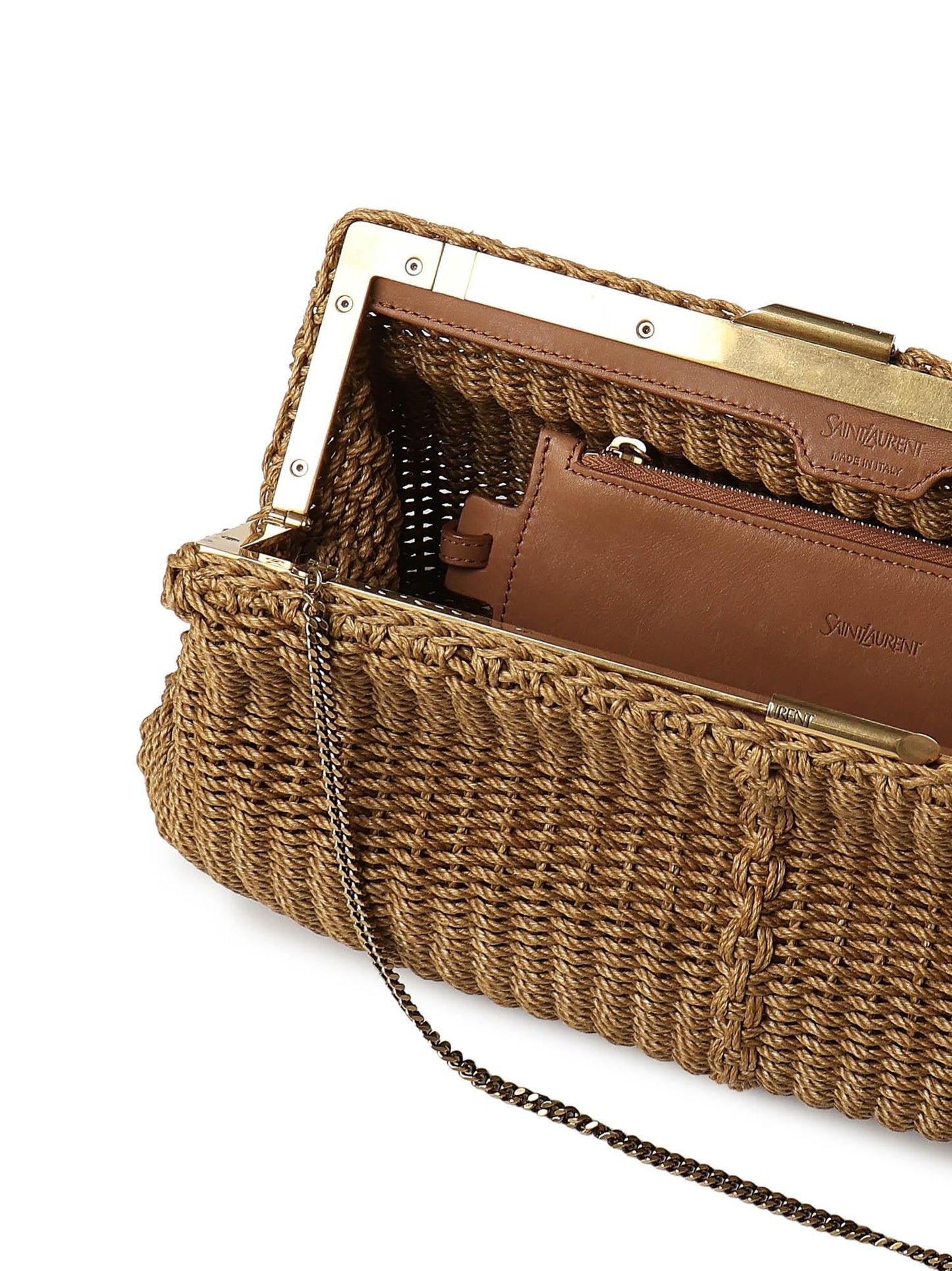 Clutch grande in corda