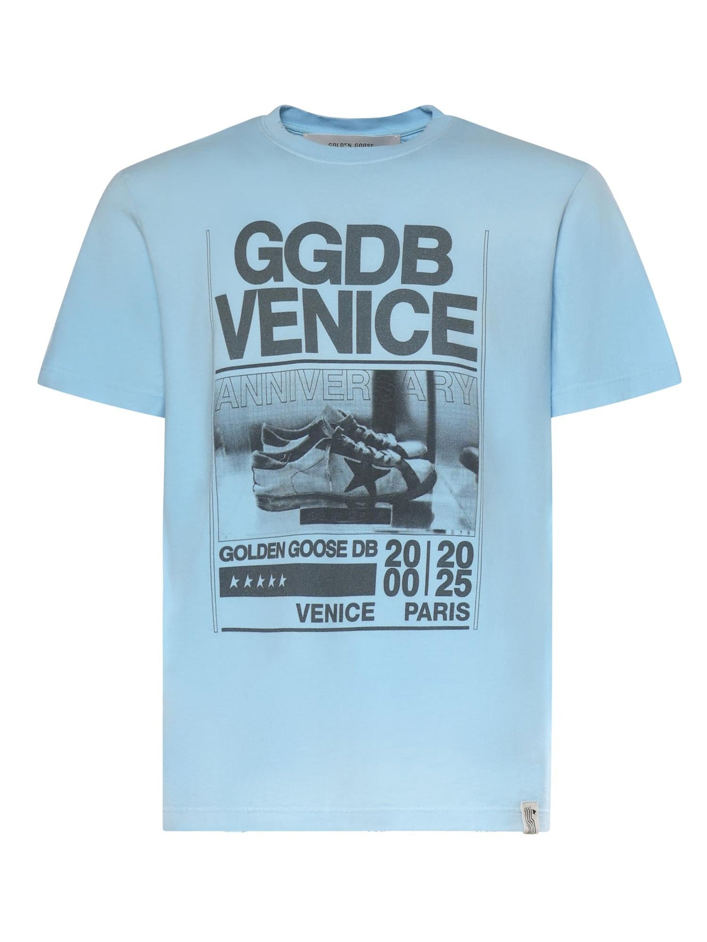 T-shirt in jersey di cotone con stampa