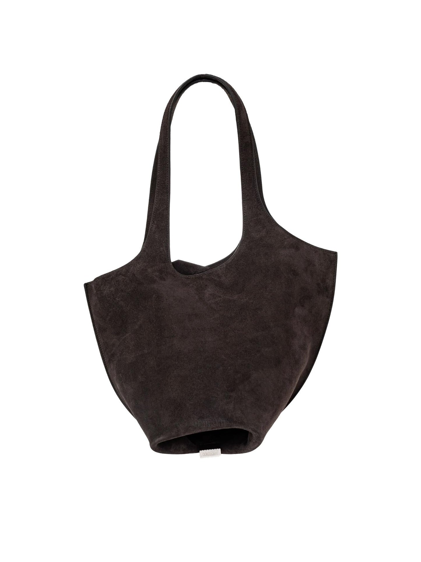 Borsa a spalla La Scoop in suede