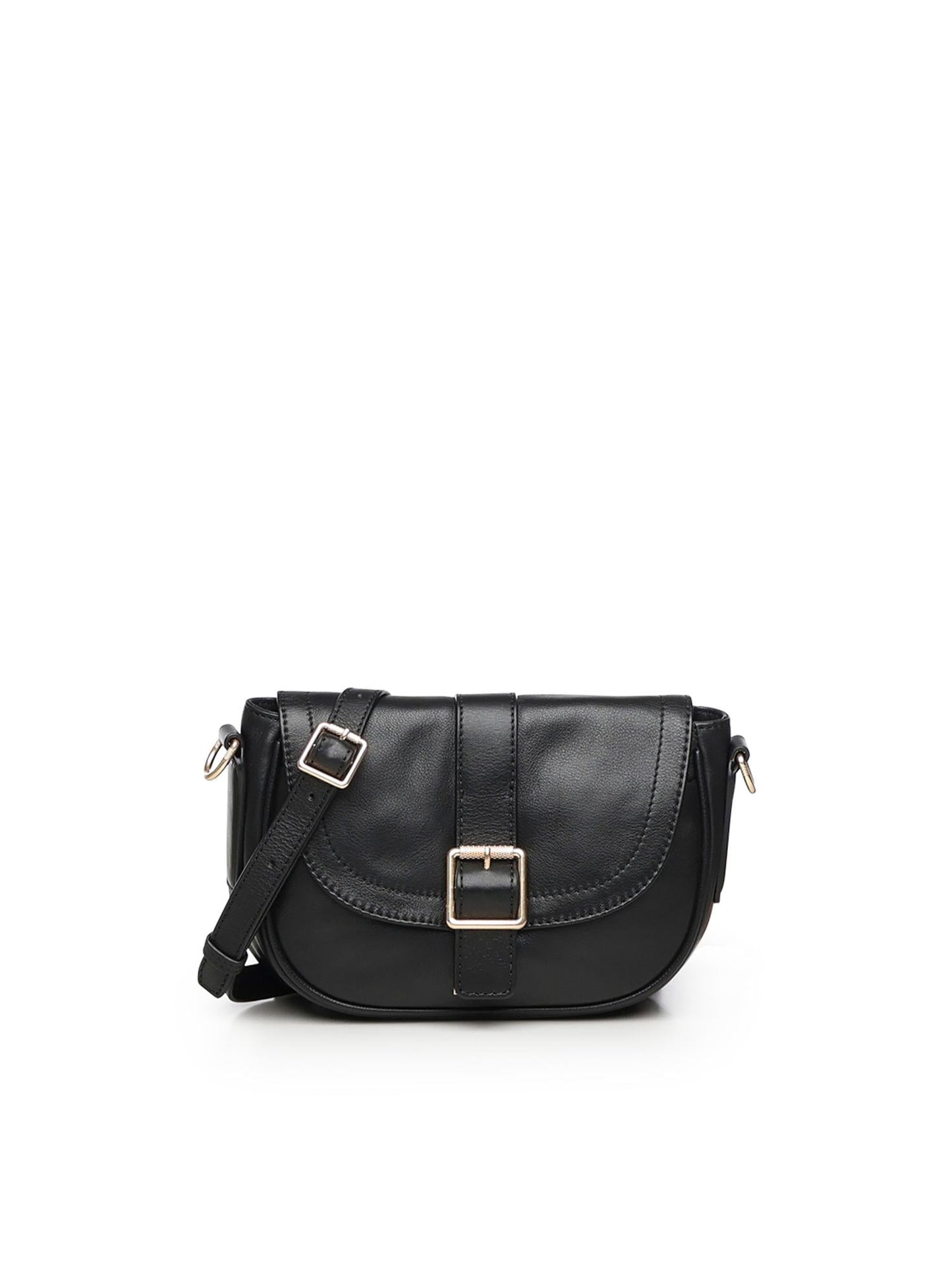 Mini bag a tracolla in pelle