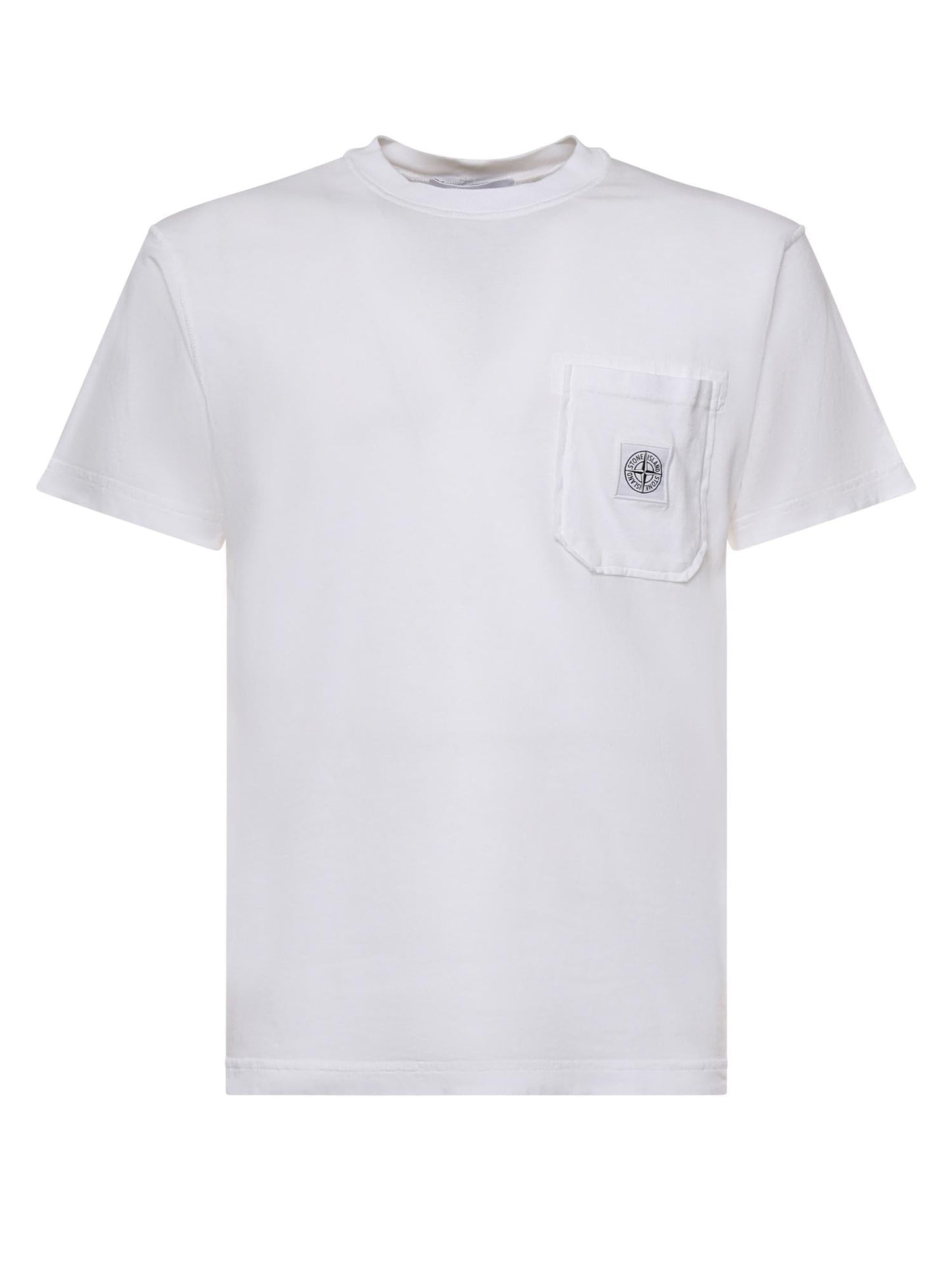 T-shirt con patch Compass