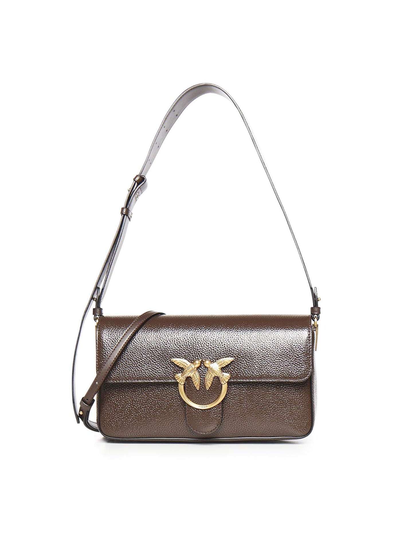 Borsa a spalla media Love Bag One Slouchy in pelle