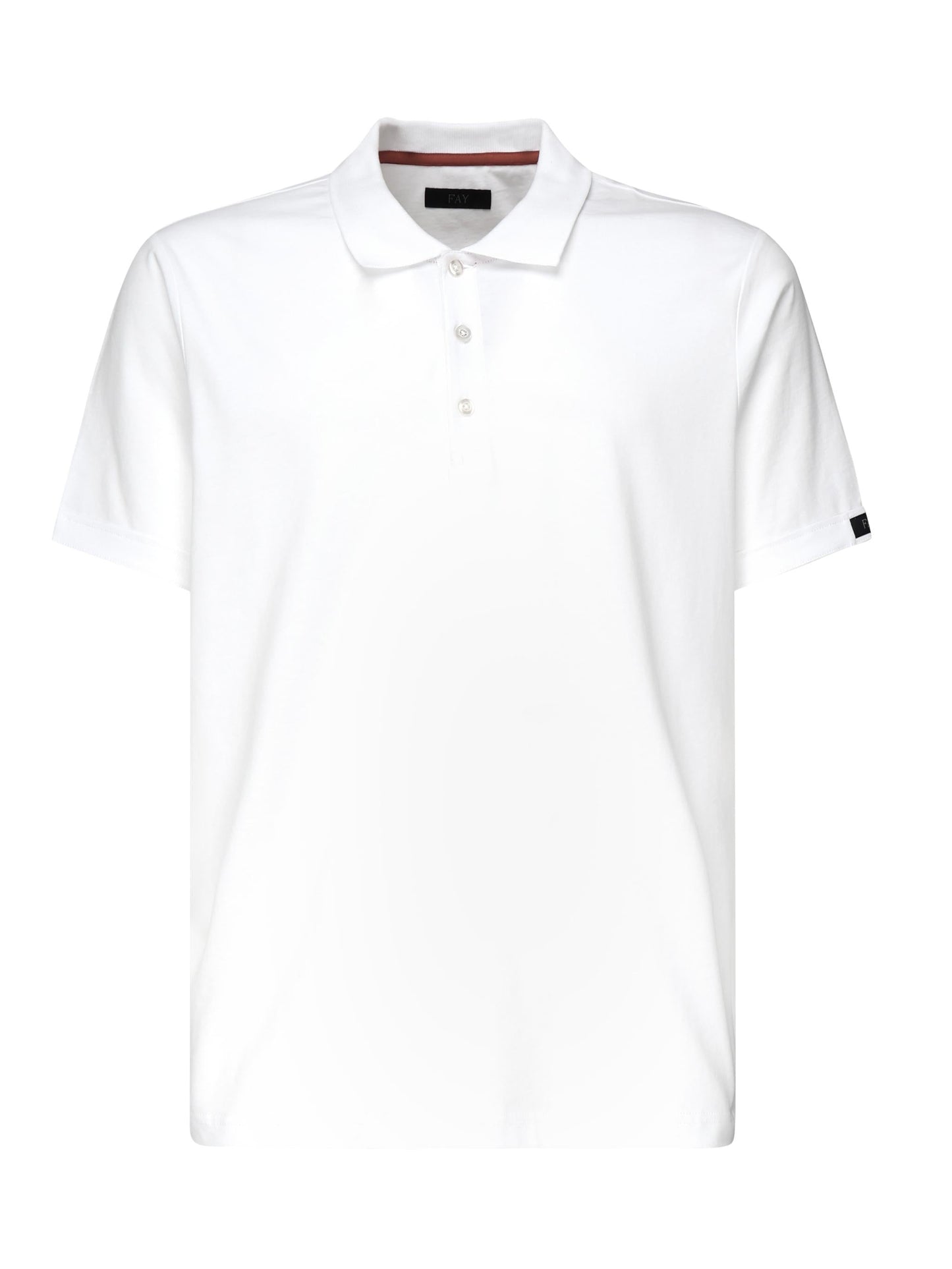Polo in cotone con logo