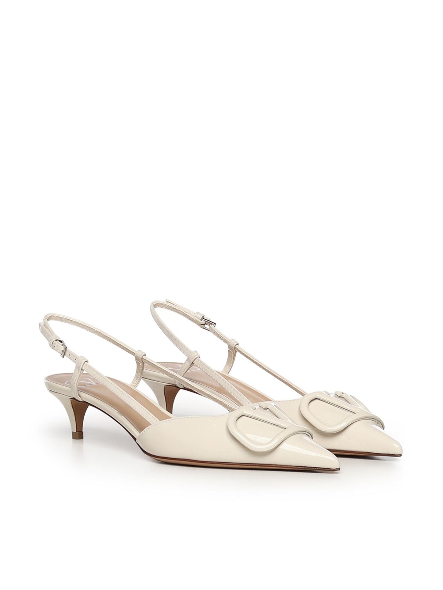 Décolleté slingback Vlogo Signature in vernice