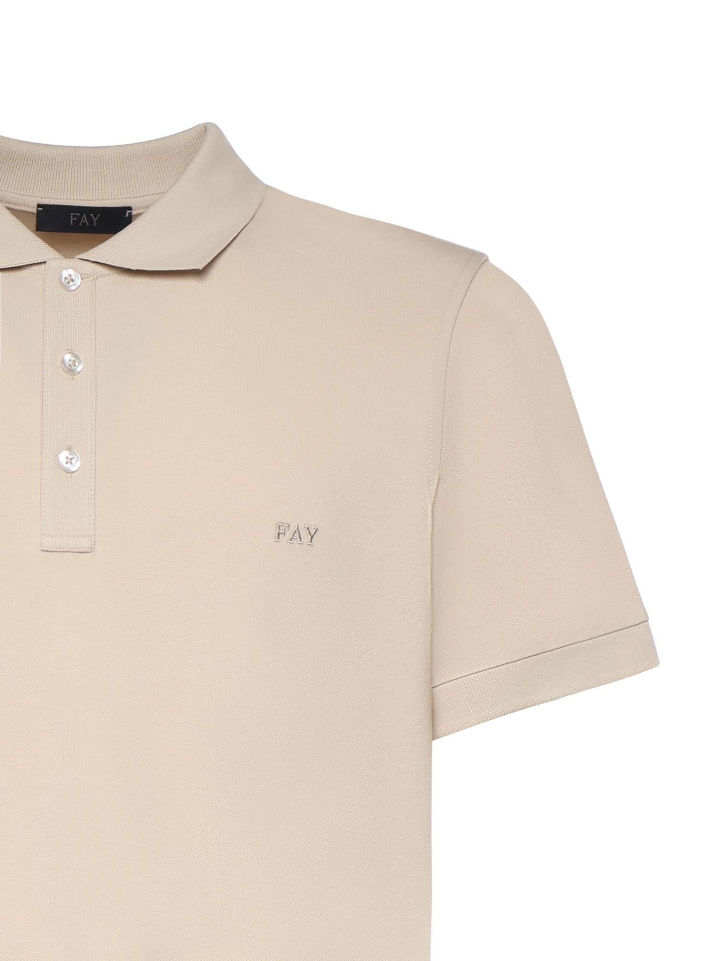 Polo in piquet stretch