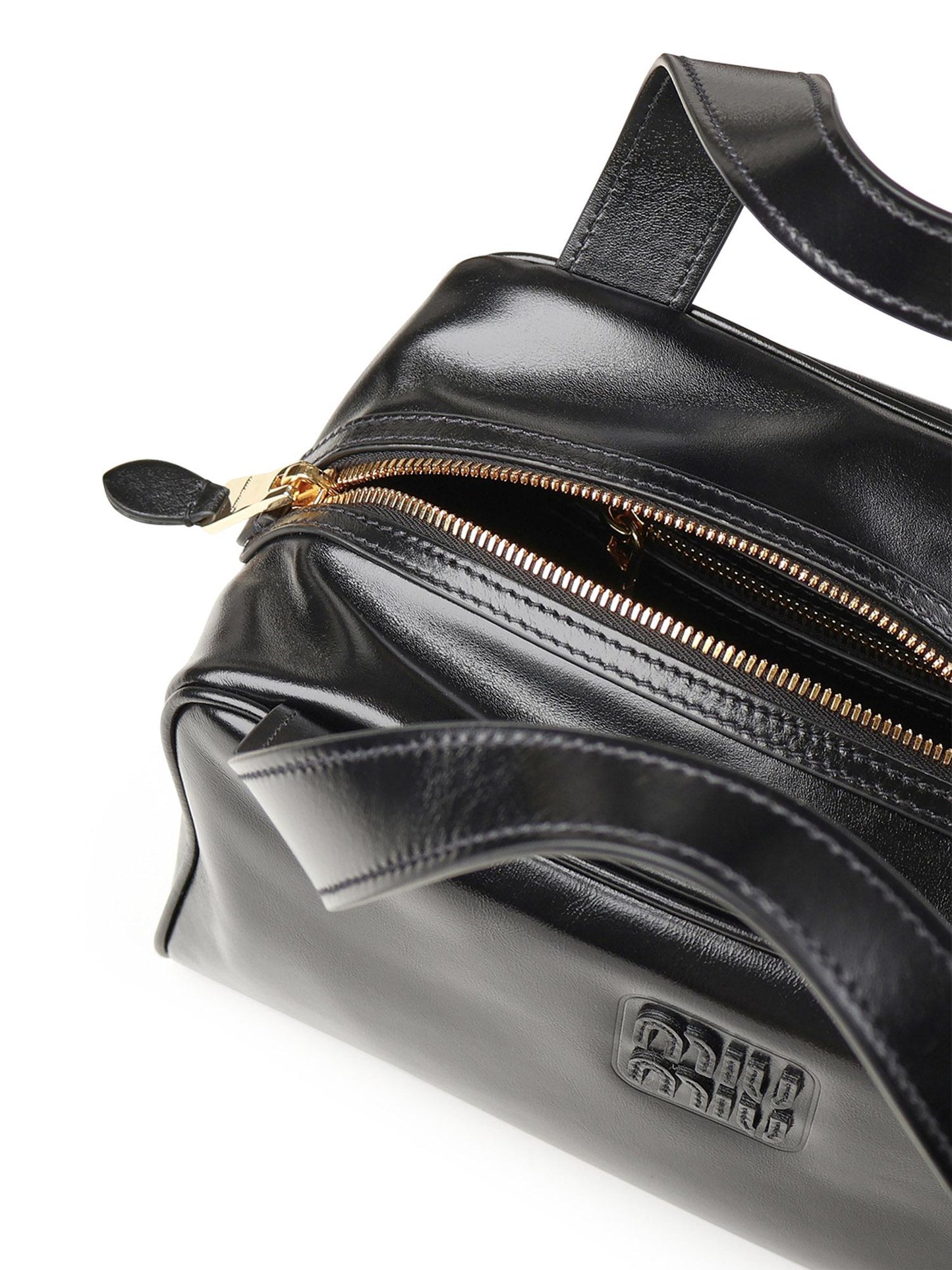 Borsa bauletto in pelle