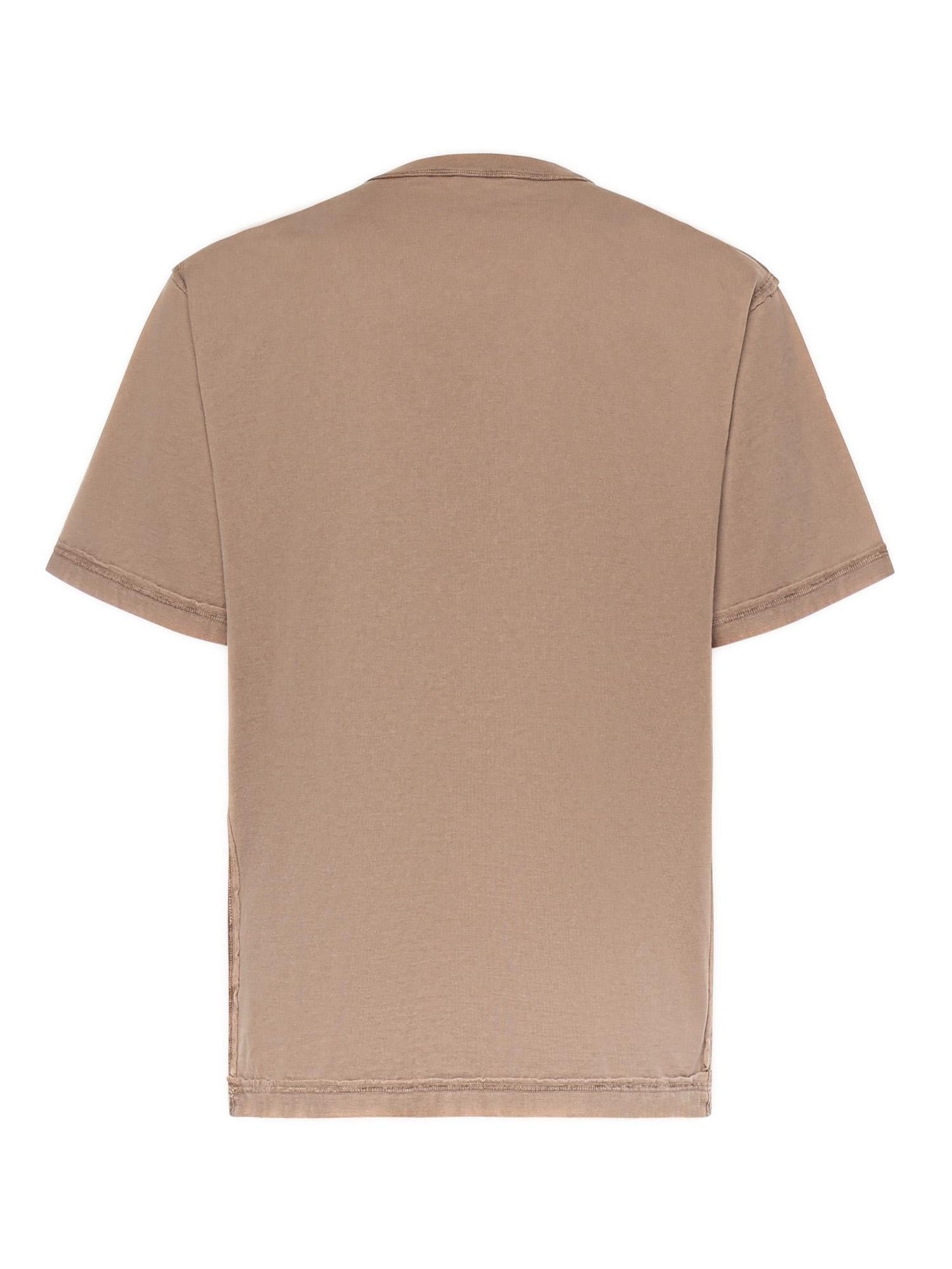 T-shirt in jersey di cotone con logo