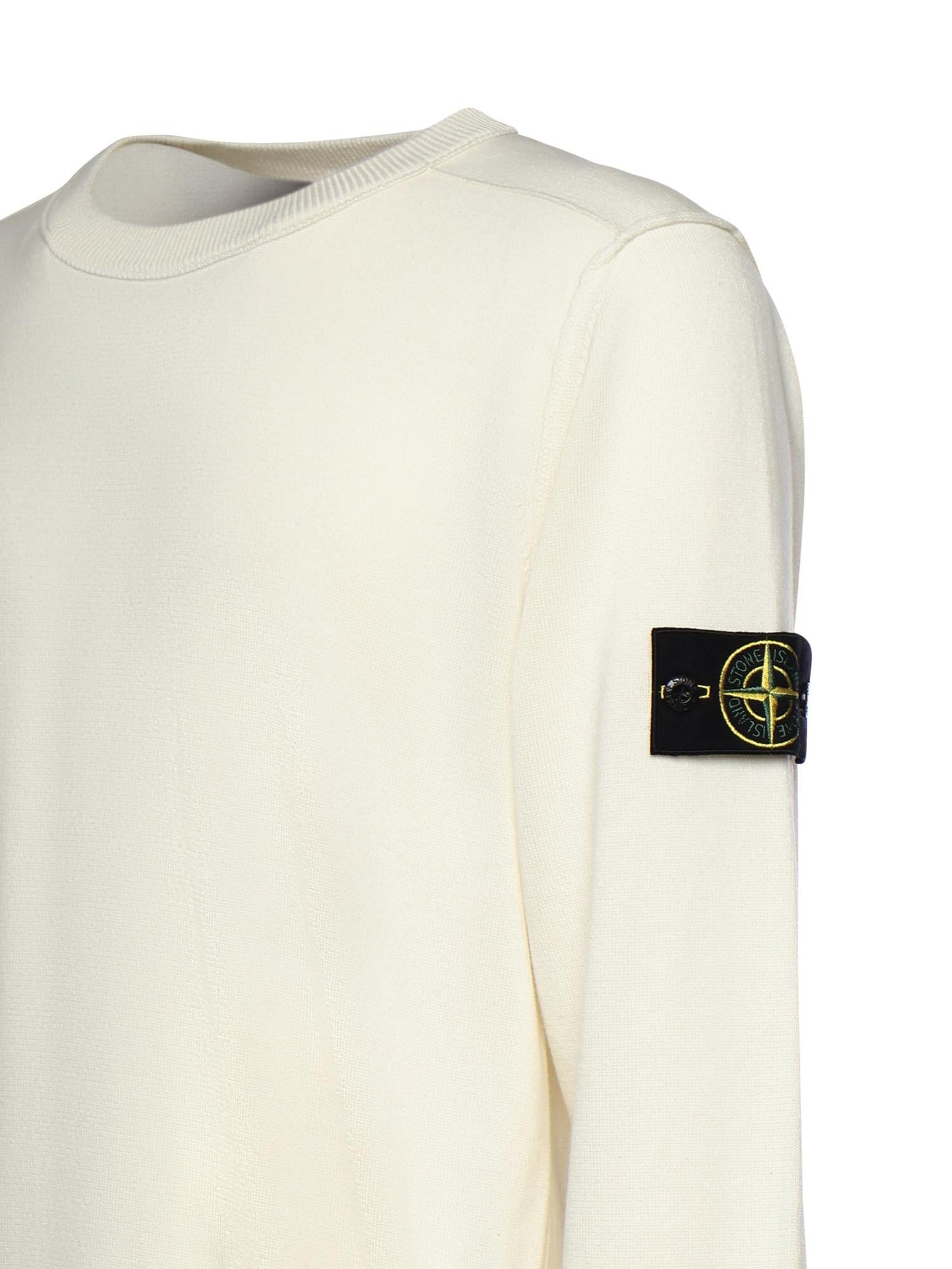 Maglione in cotone con logo