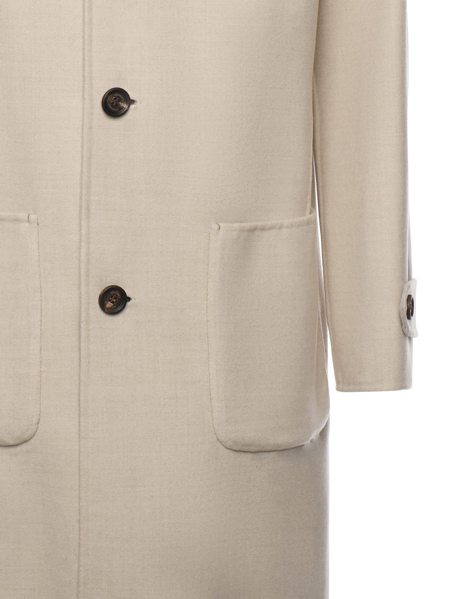 Cappotto reversibile in lana