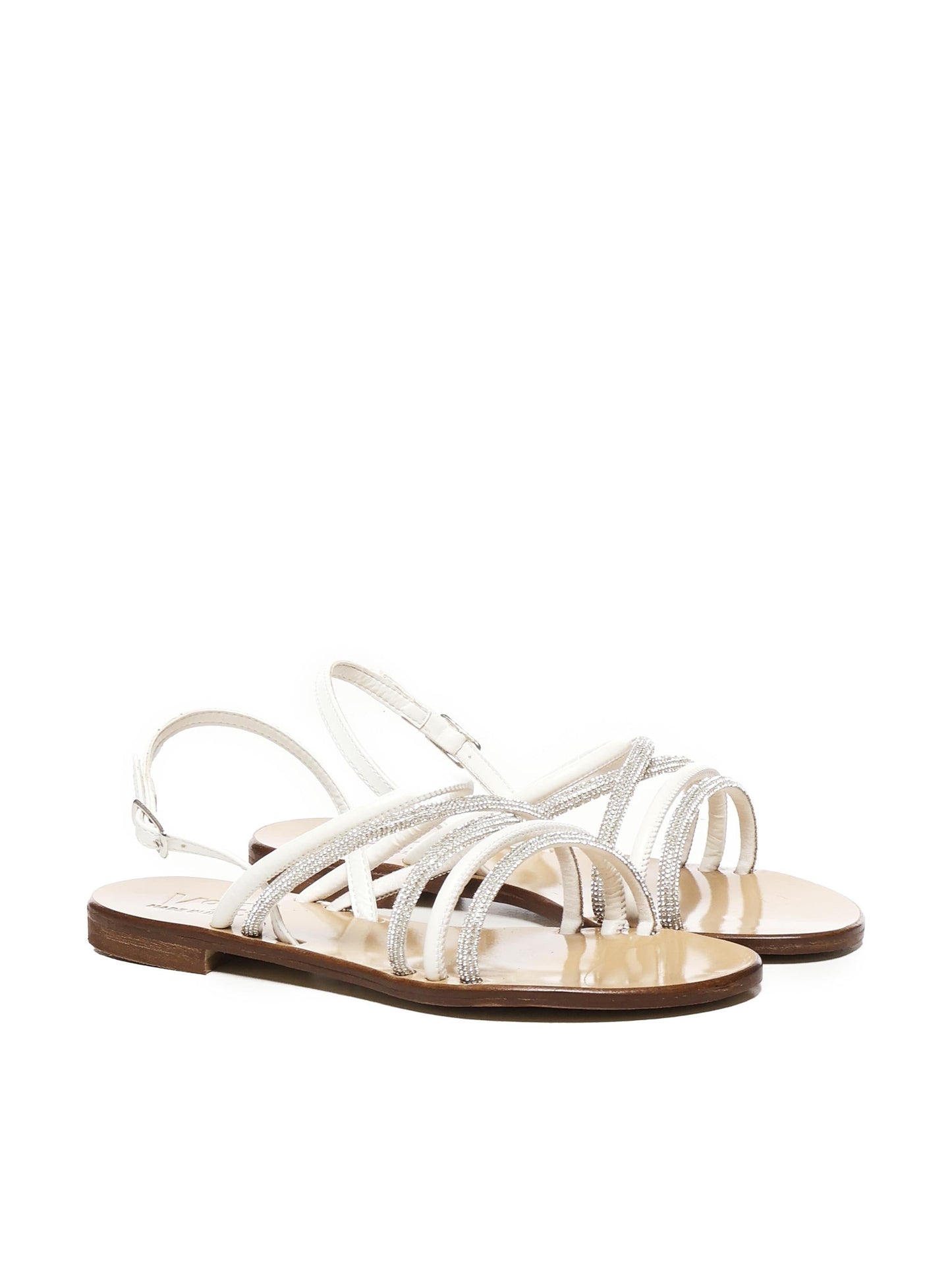 Sandali Fredy cinturino con strass