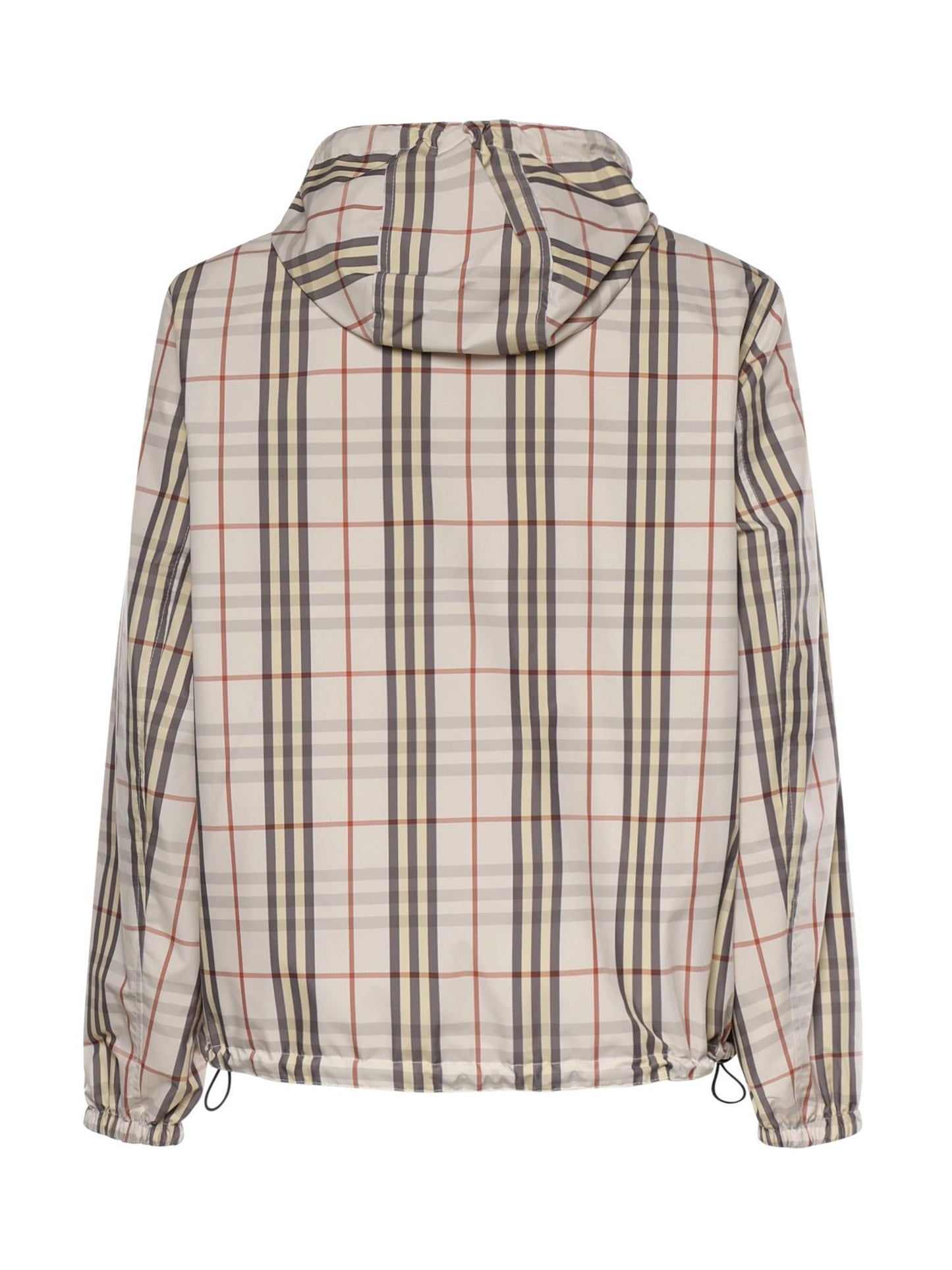 Giacca reversibile Burberry Check con cappuccio