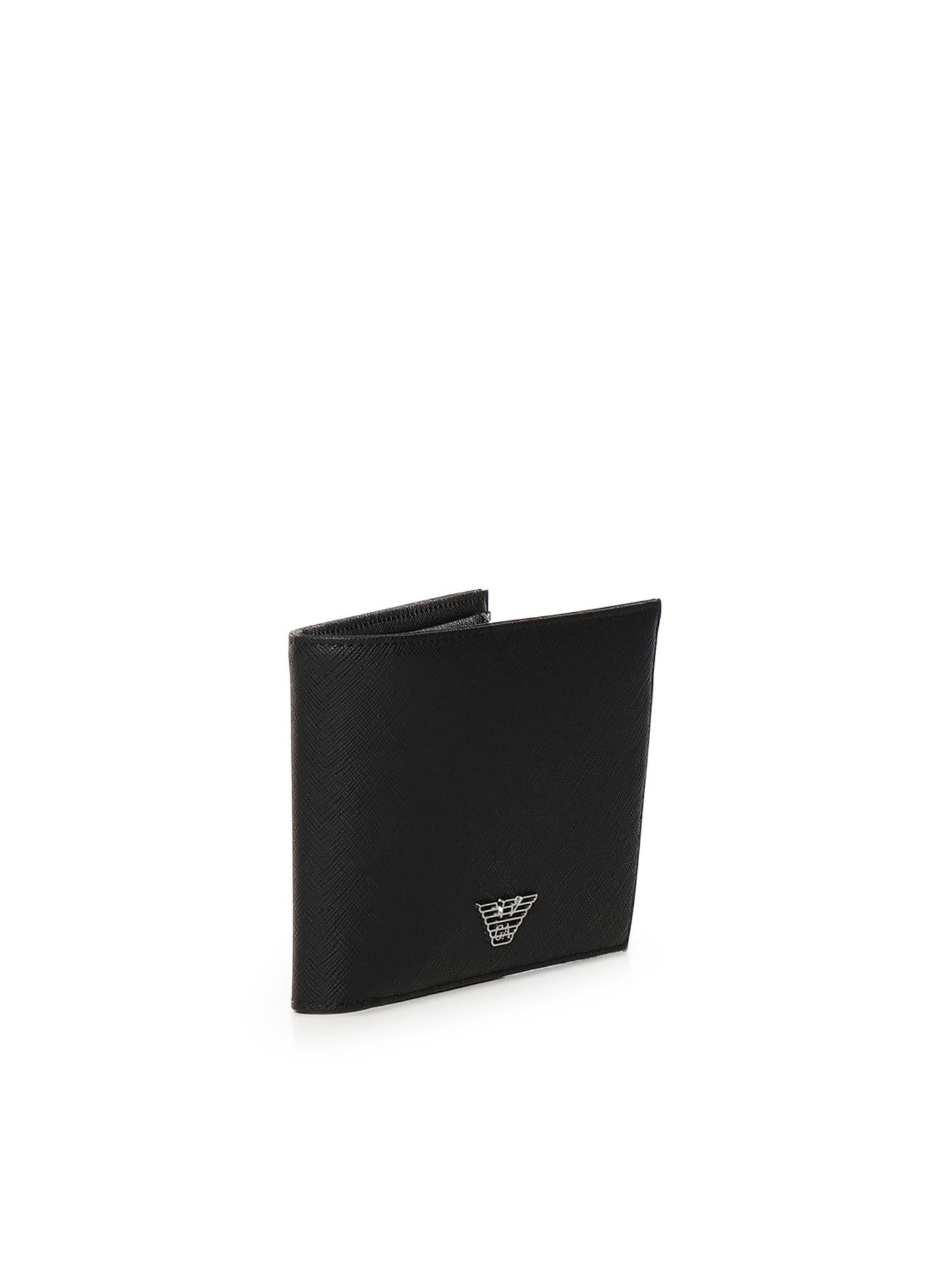 Portafoglio bifold in saffiano