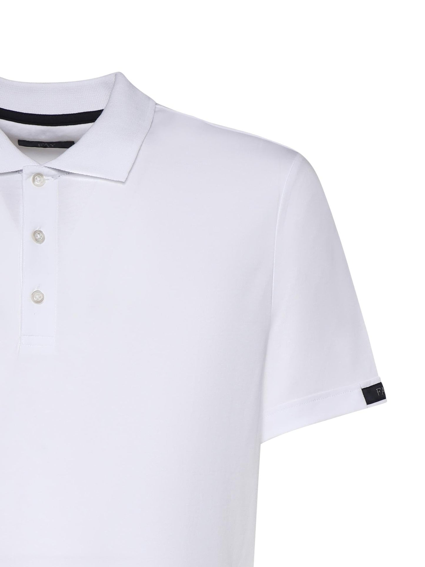 Polo in cotone con logo