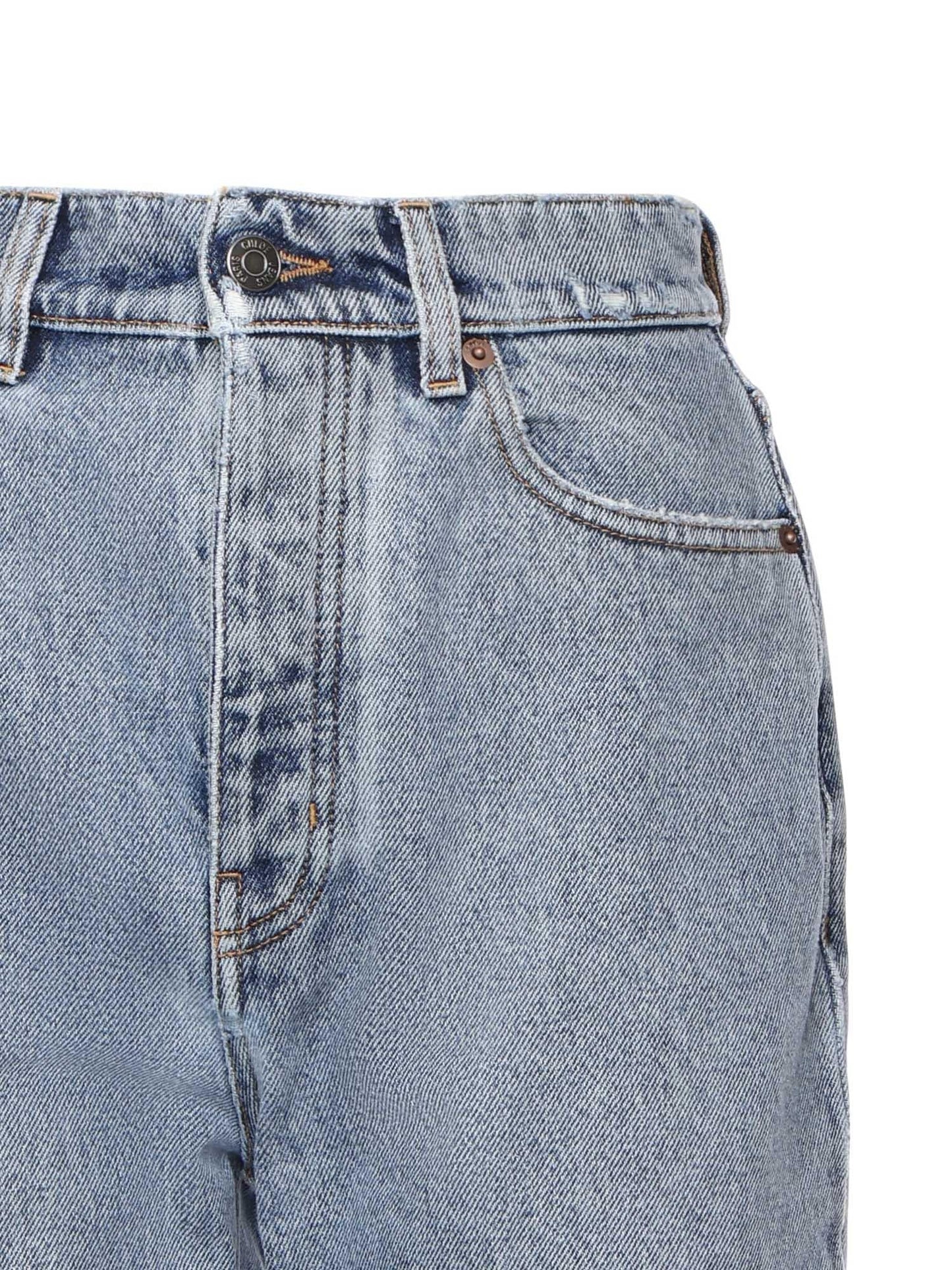 Jeans affusolati in denim