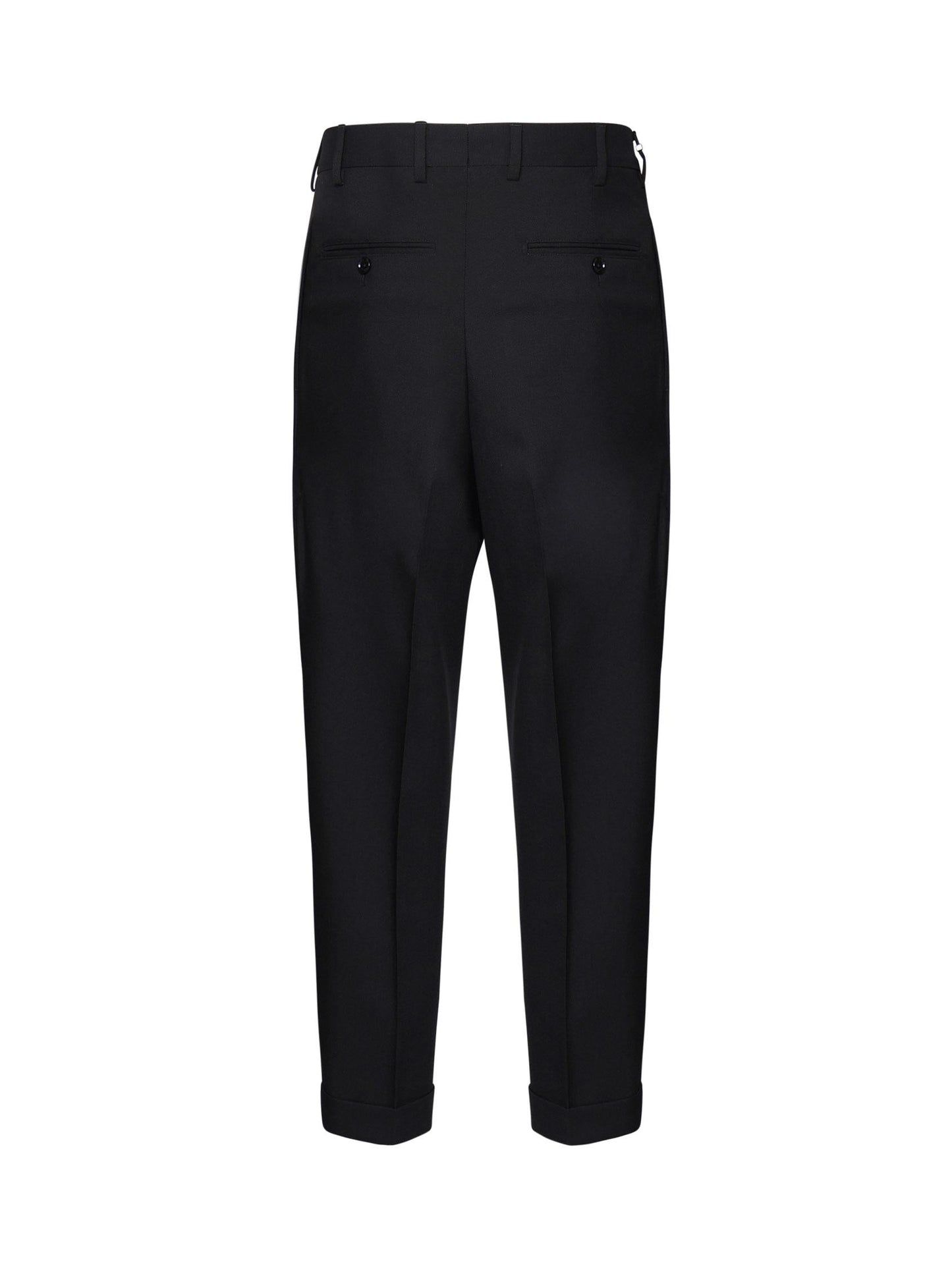 Pantaloni in pura lana vergine