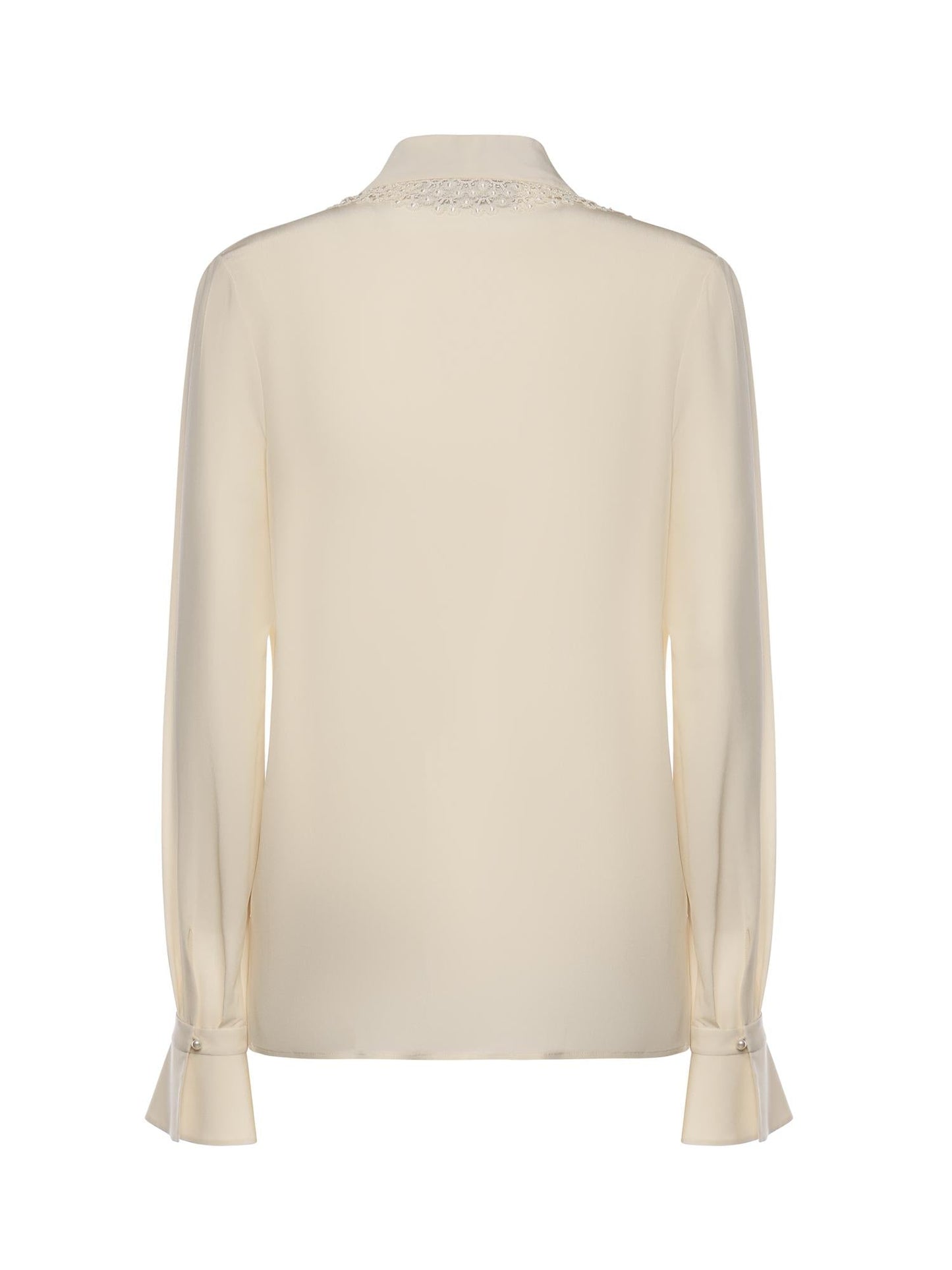 Camicia in crepe de chine