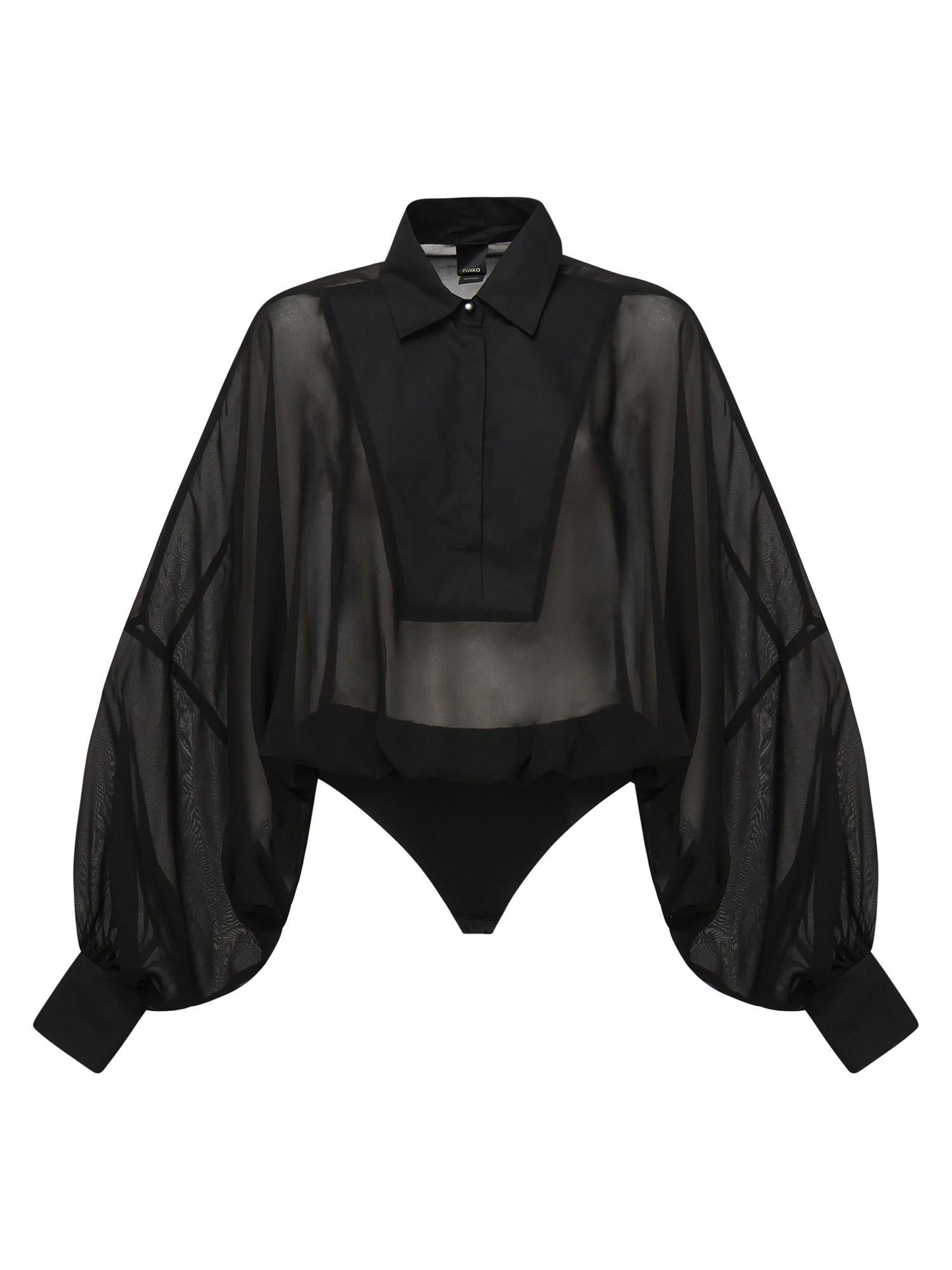 Body in chiffon e popeline