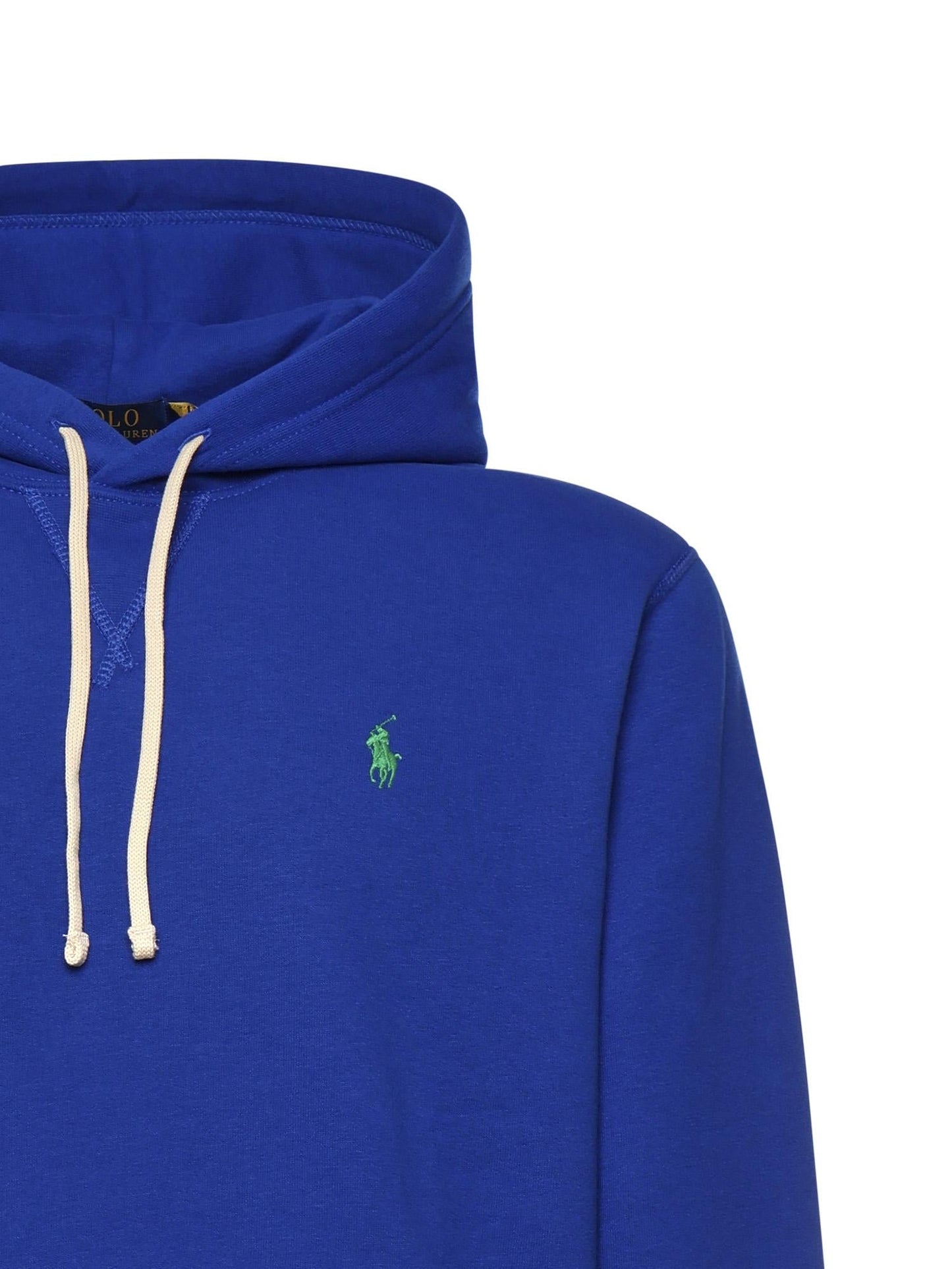 Felpa in misto cotone con cappuccio