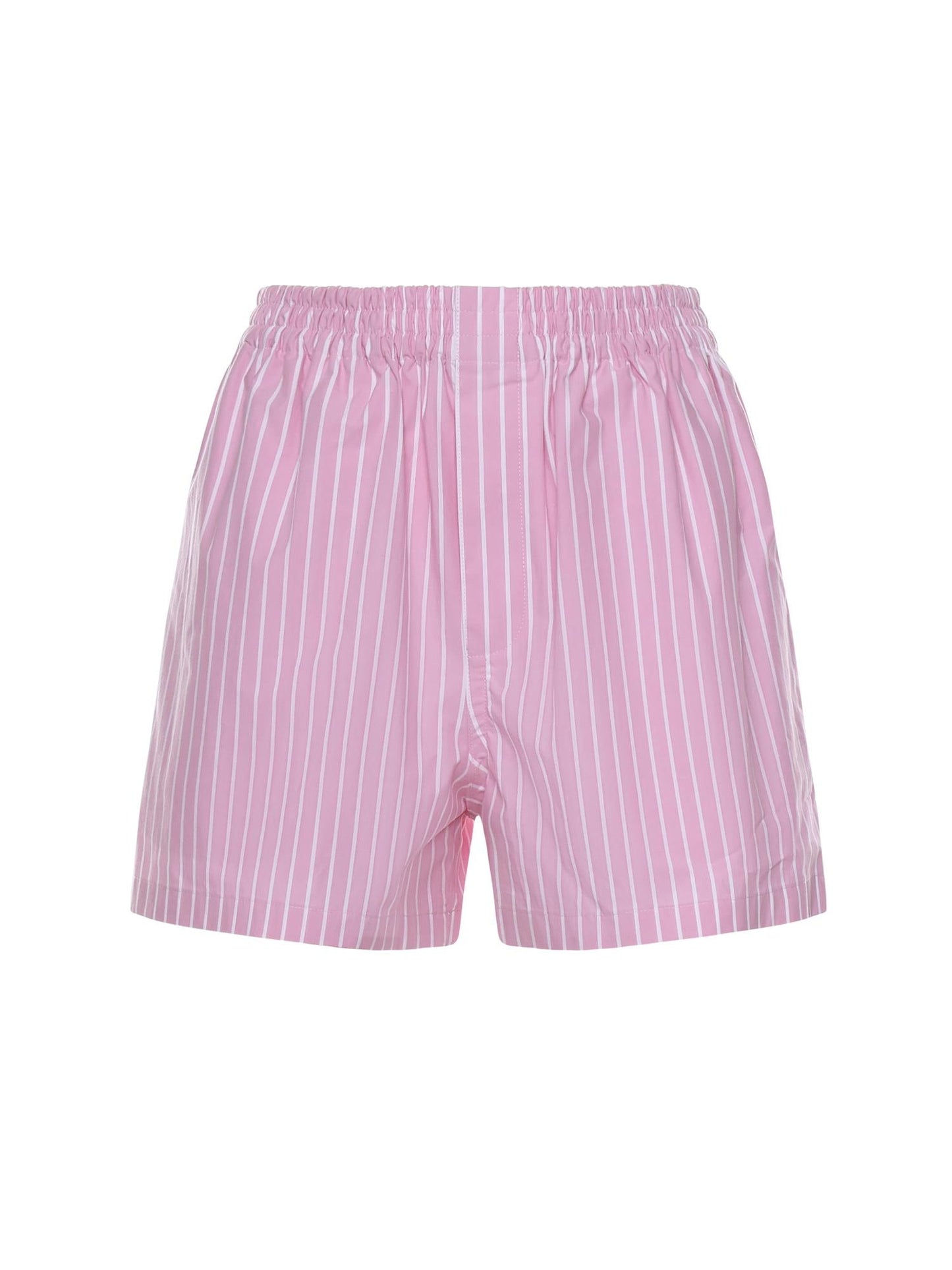 Boxer in popeline di cotone a righe