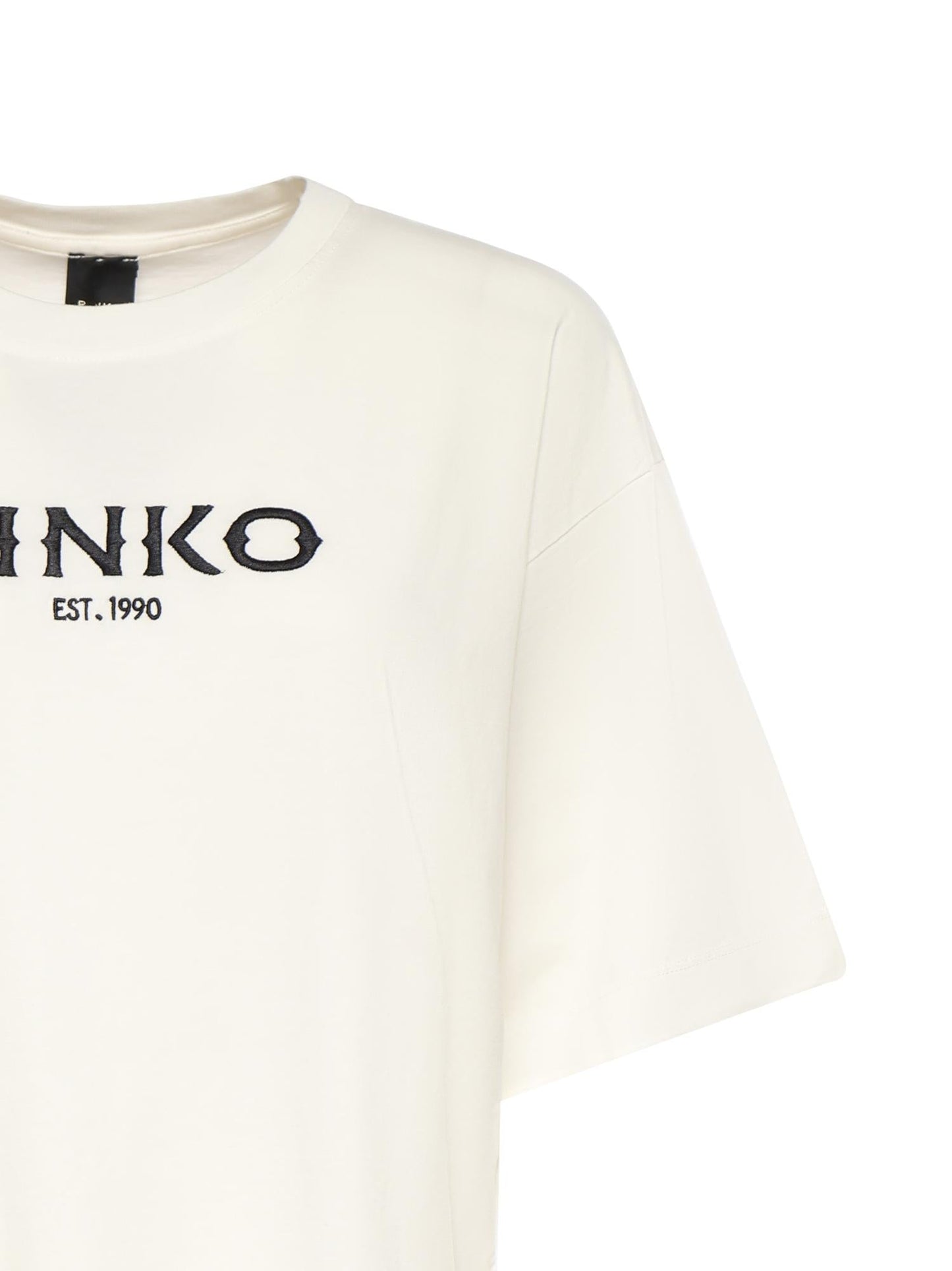 T-shirt in jersey con logo