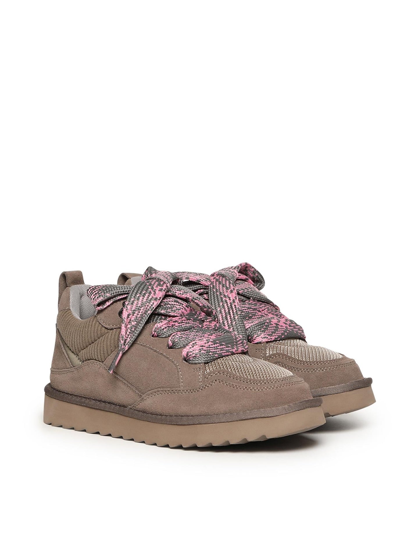 Sneaker in pelle scamosciata