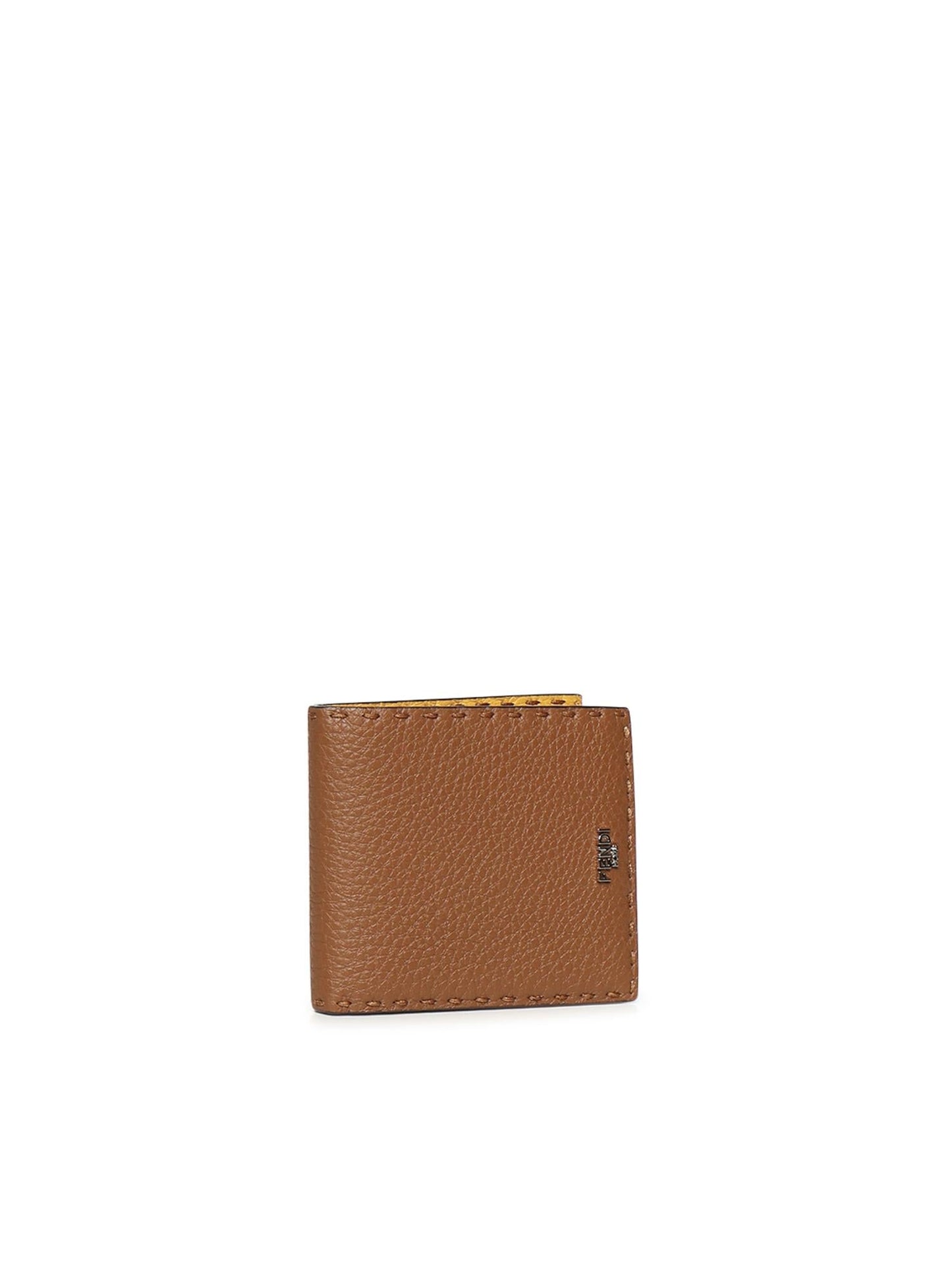 Portafoglio Selleria bi-fold con logo