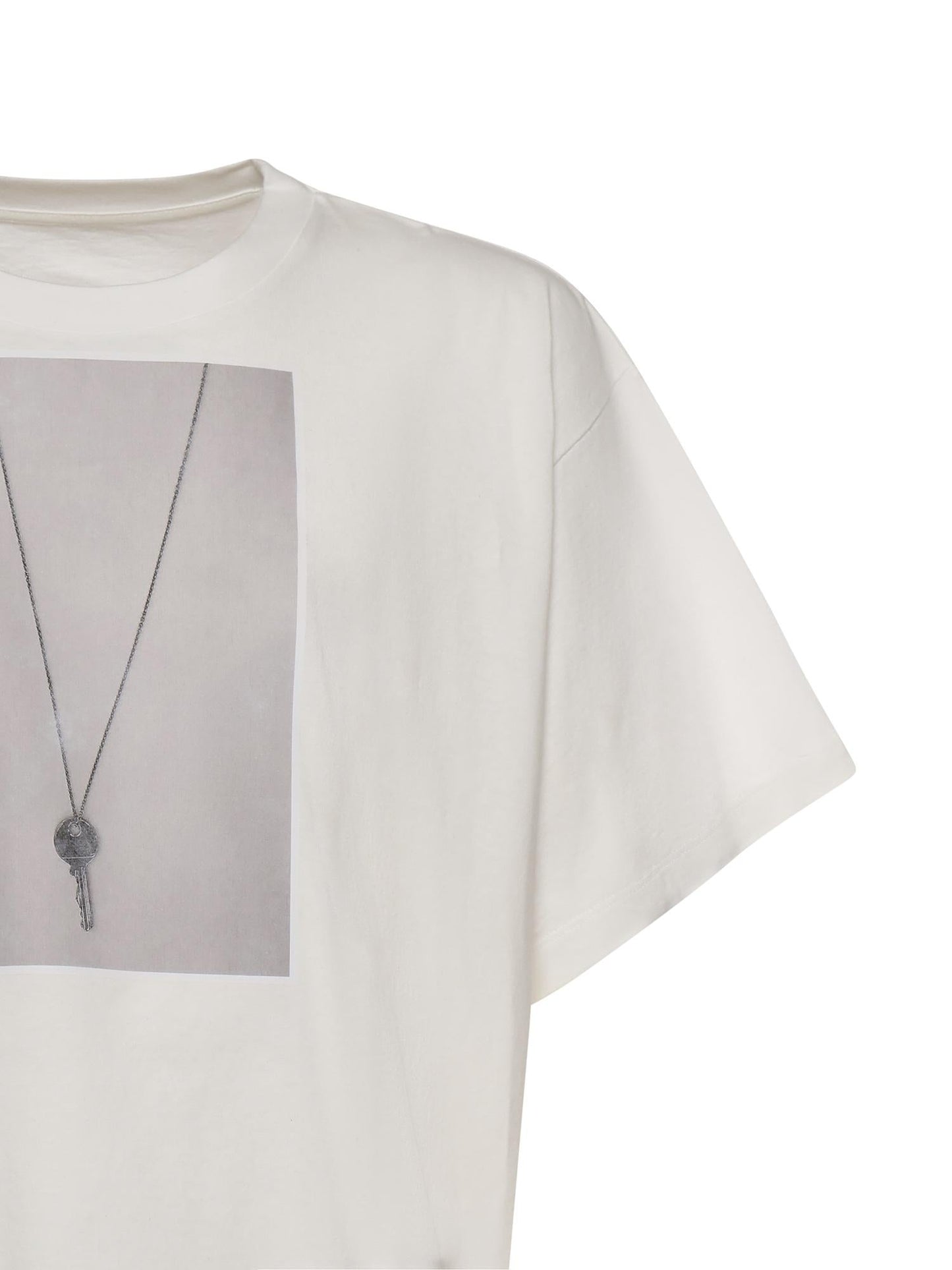 T-shirt con stampa in cotone