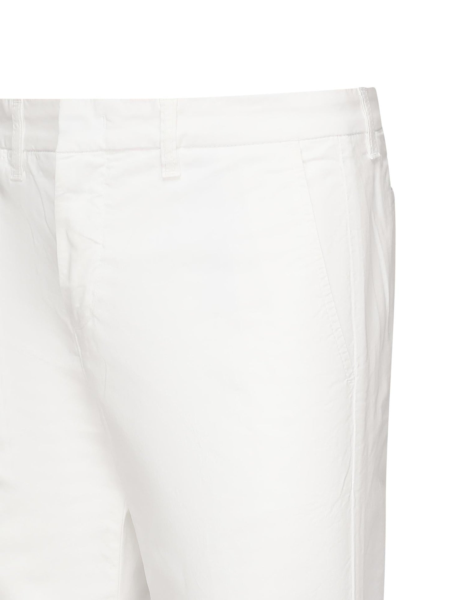 Pantalone Capri in gabardine di cotone