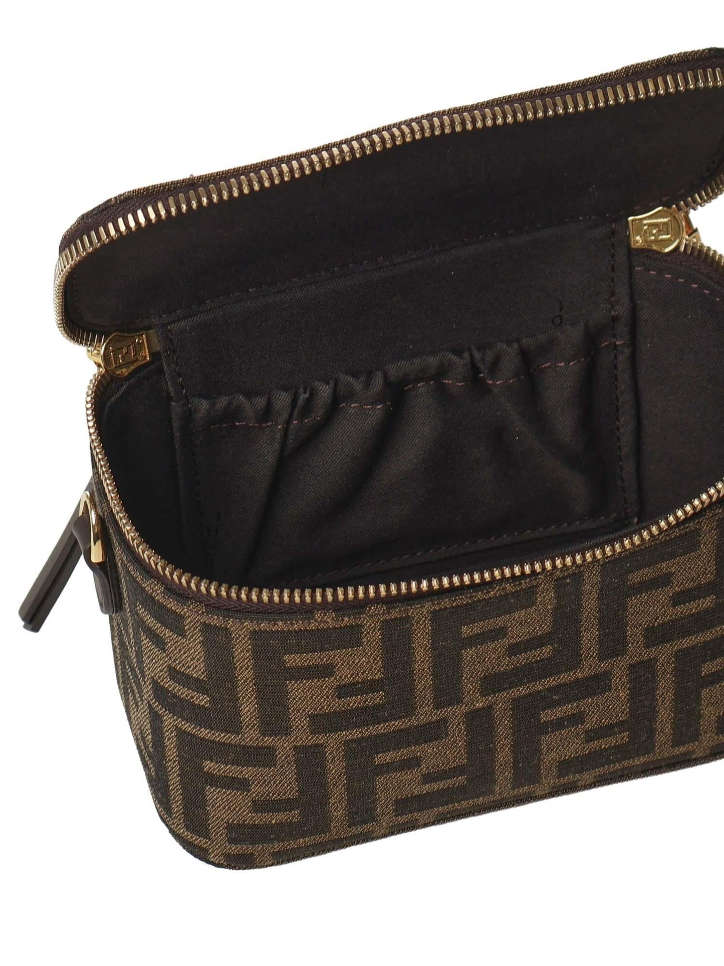 Minibag in tessuto FF jacquard