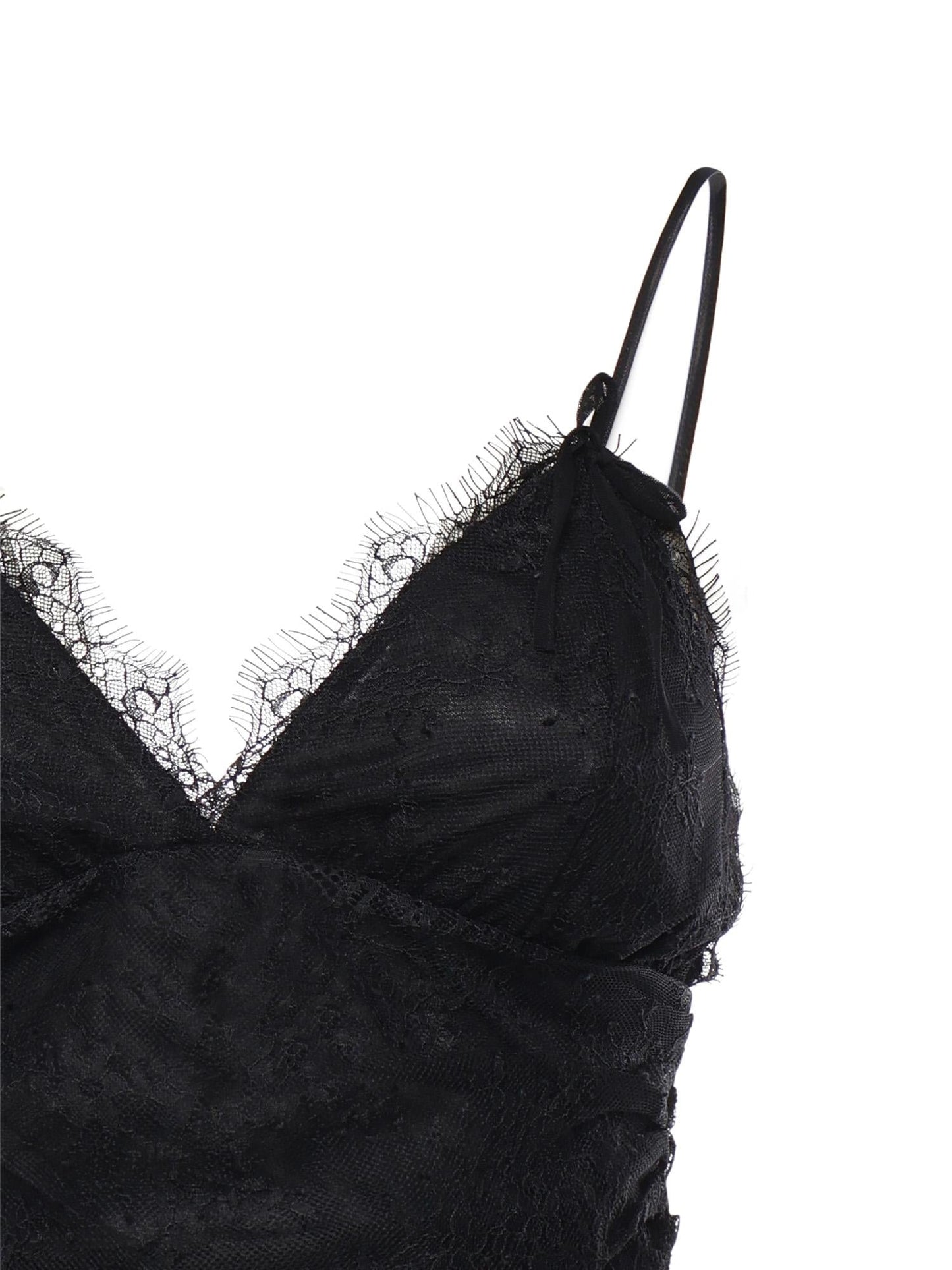 Top in pizzo floreale