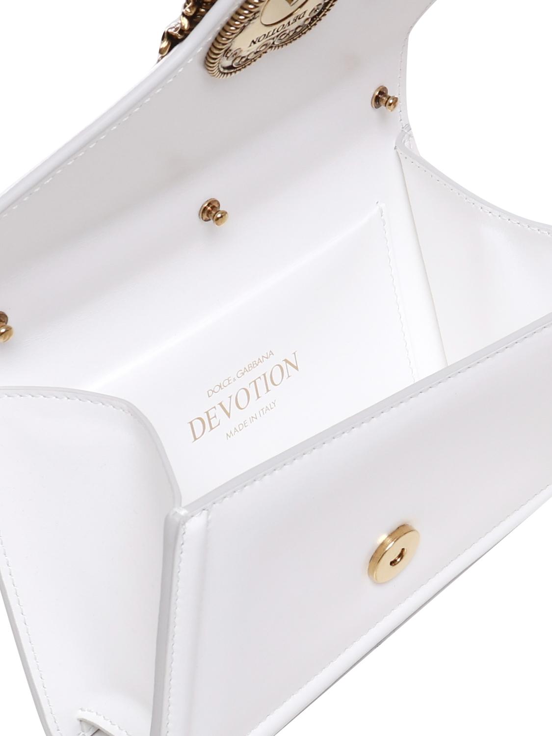 Borsa Devotion piccola in pelle di vitello