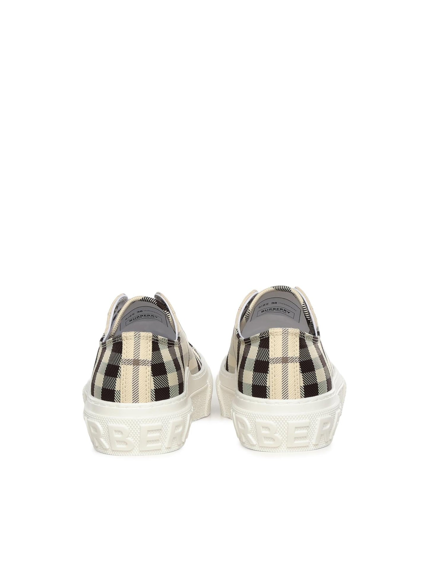 Sneaker in nylon Check