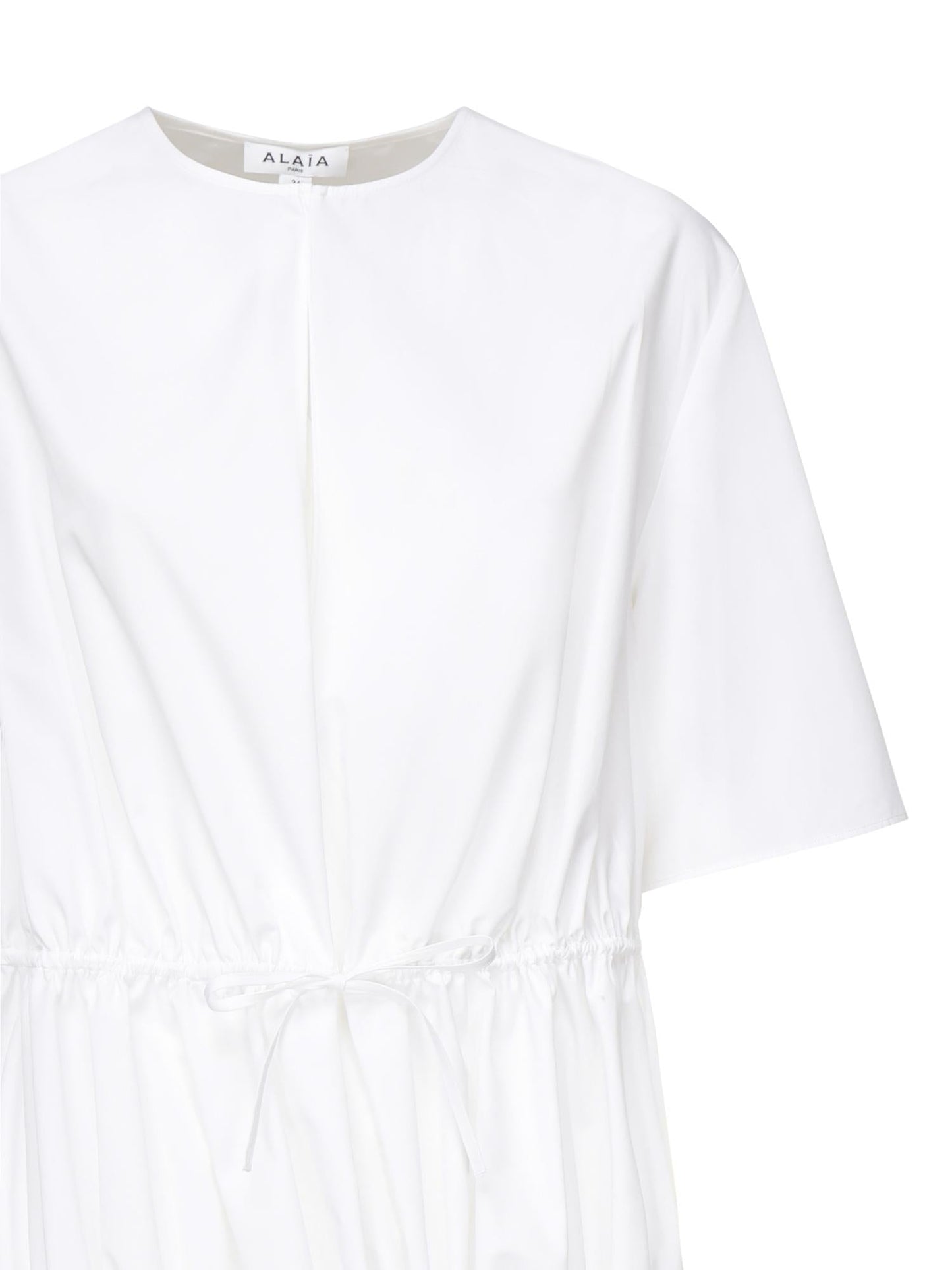 Abito t-shirt arricciato