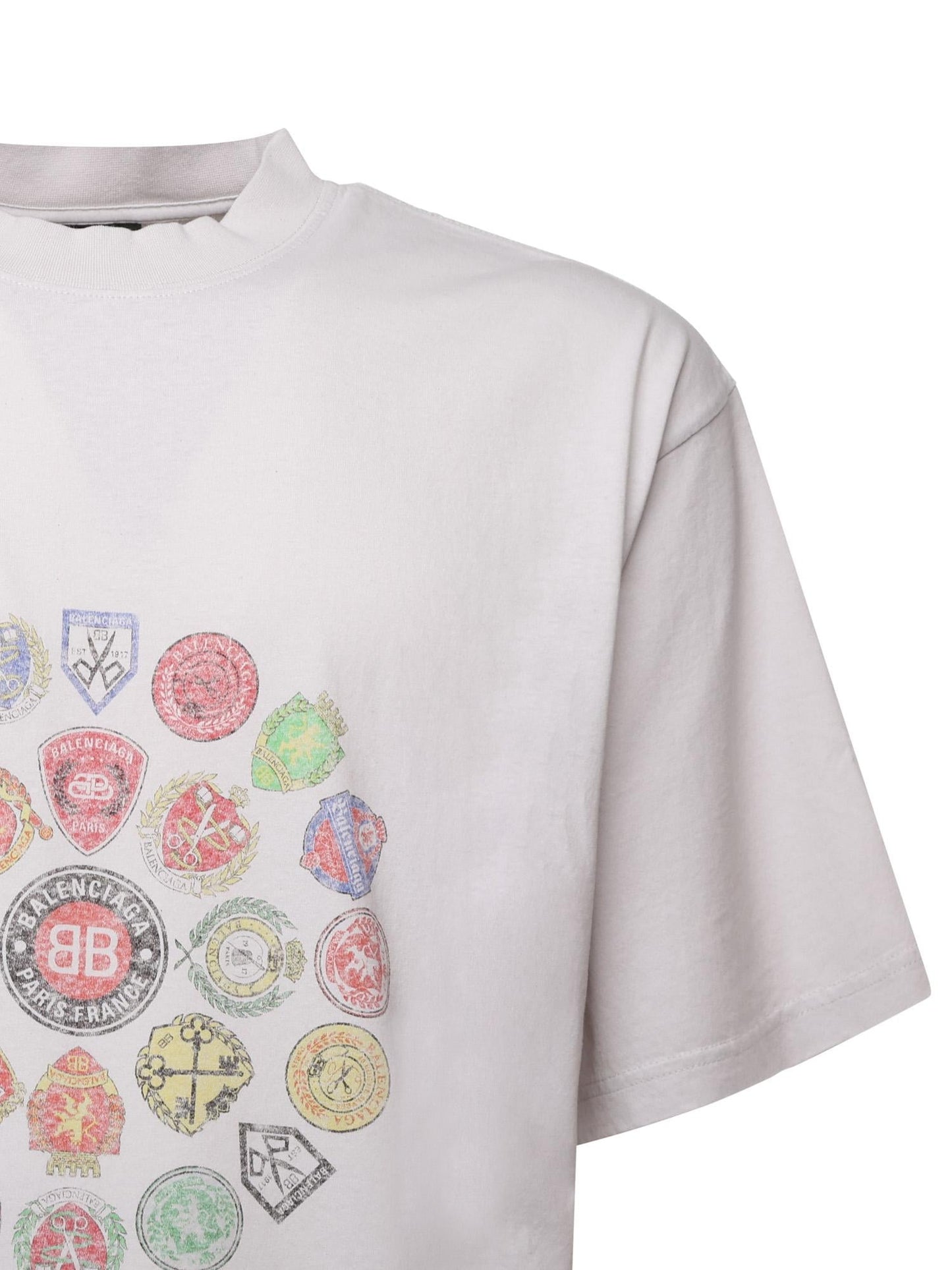 T-shirt "Spiral Crest" in jersey dry
