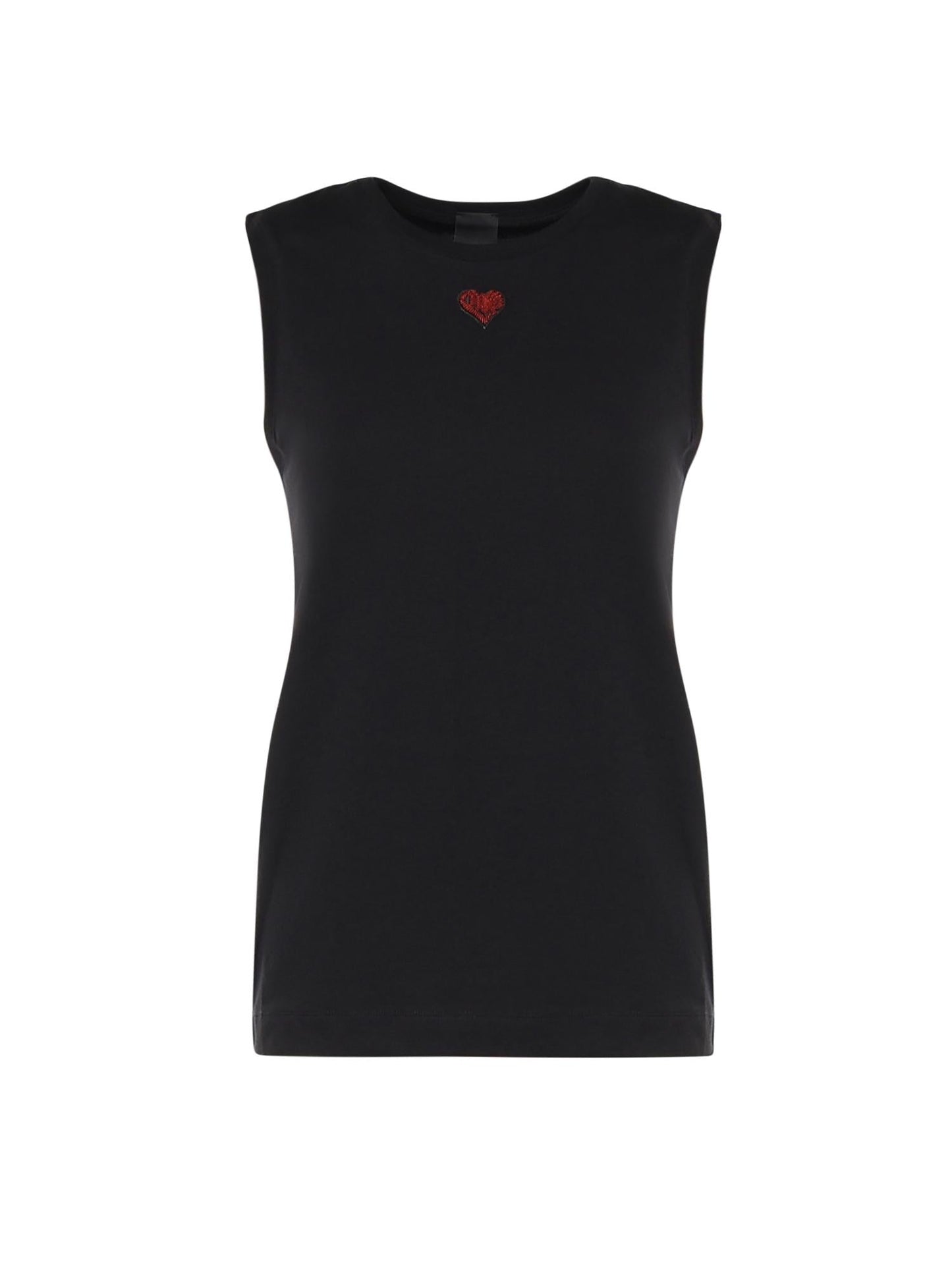 Tank top in jersey di cotone