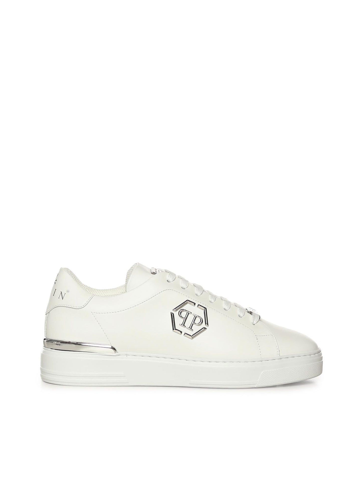 Sneaker Hexagon in pelle