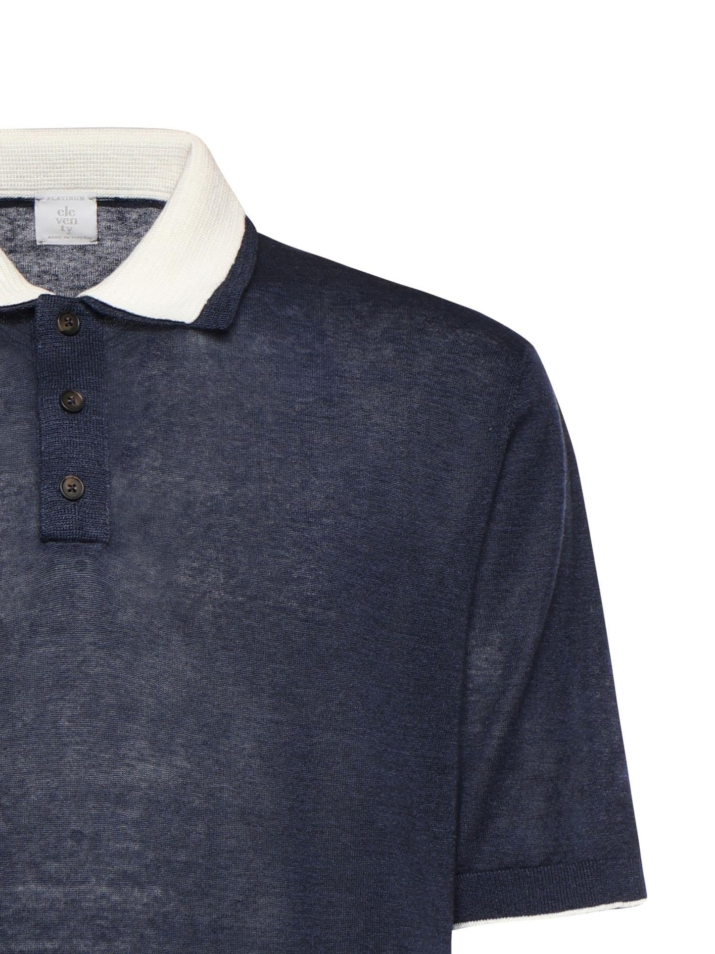 Polo in misto lino